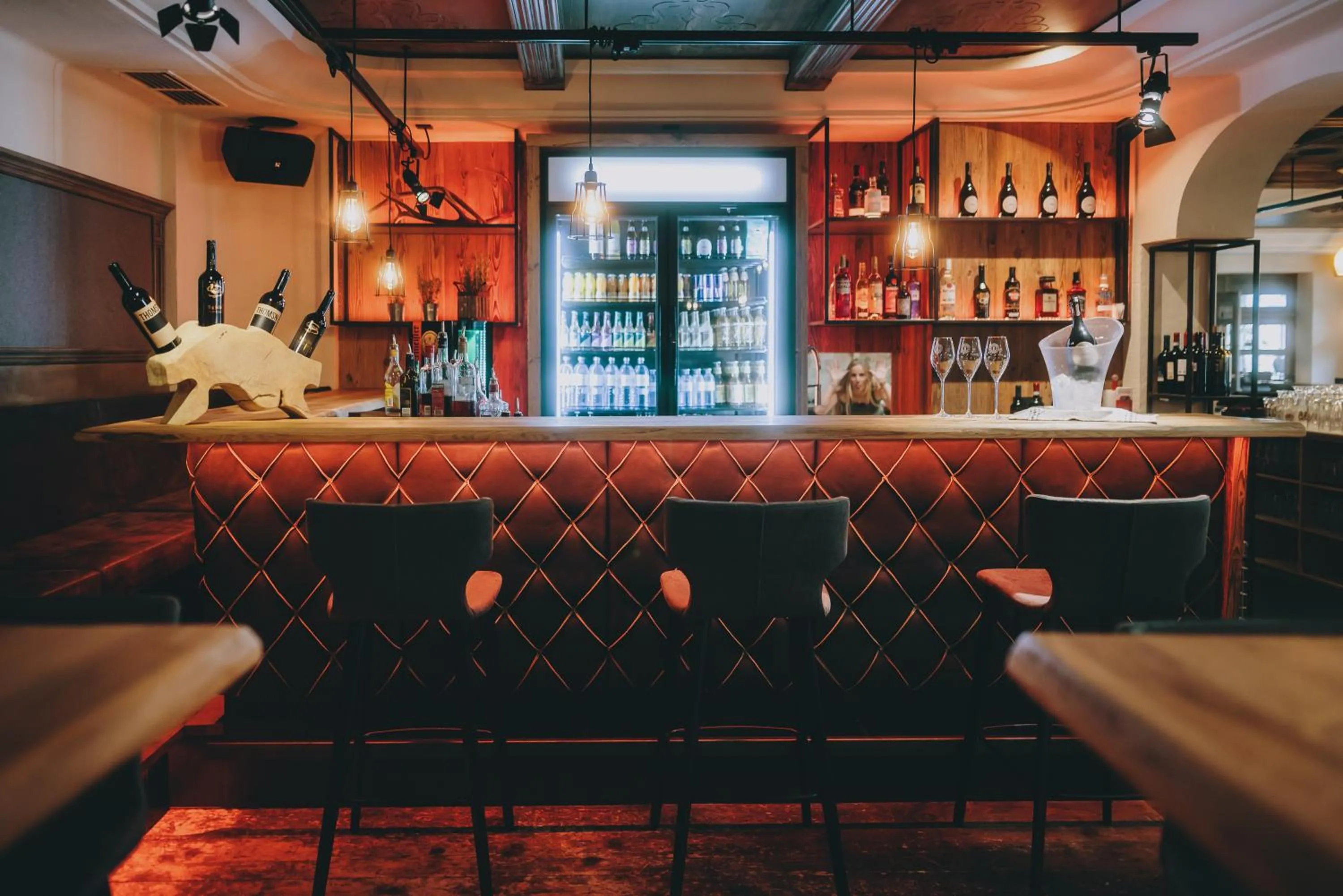 Lounge or bar in THOMSN Central Hotel & Appartements