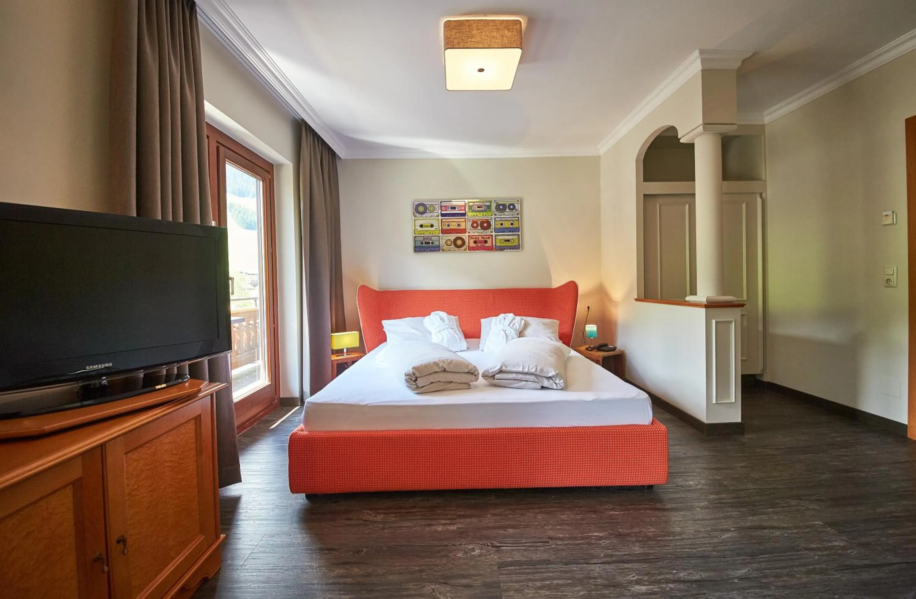 Photo of the whole room, Bed in THOMSN Central Hotel & Appartements