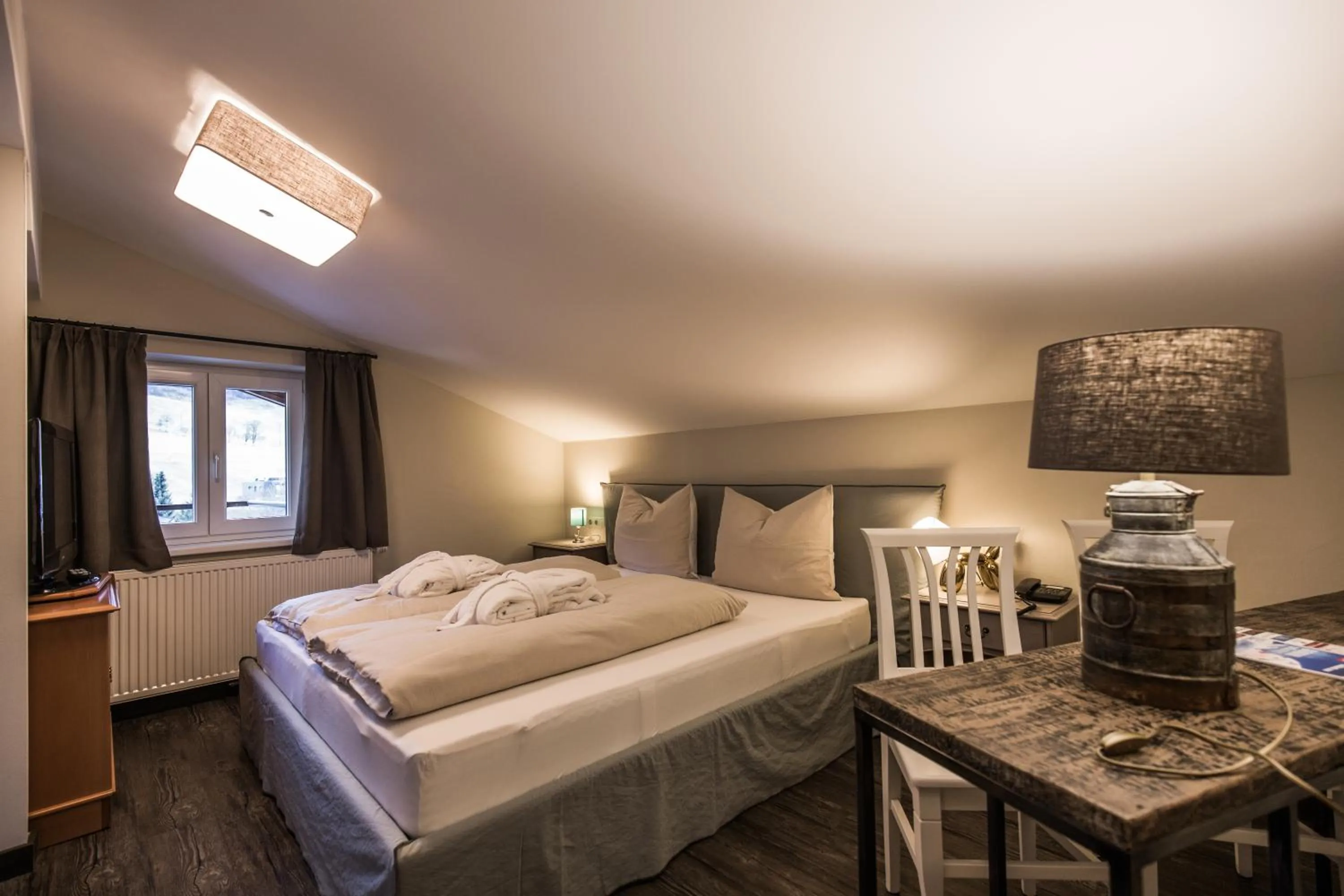 Photo of the whole room, Bed in THOMSN Central Hotel & Appartements