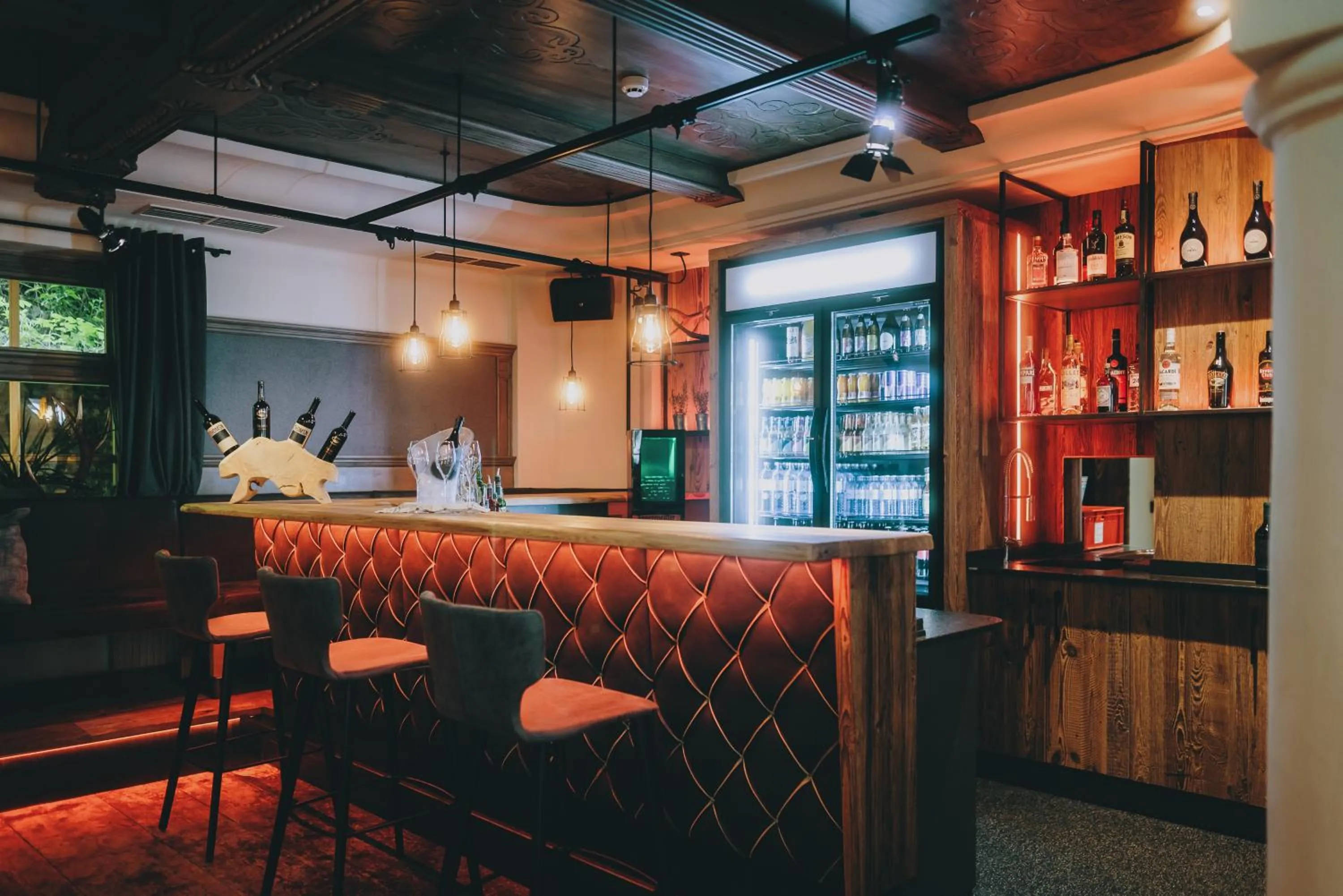 Lounge or bar in THOMSN Central Hotel & Appartements