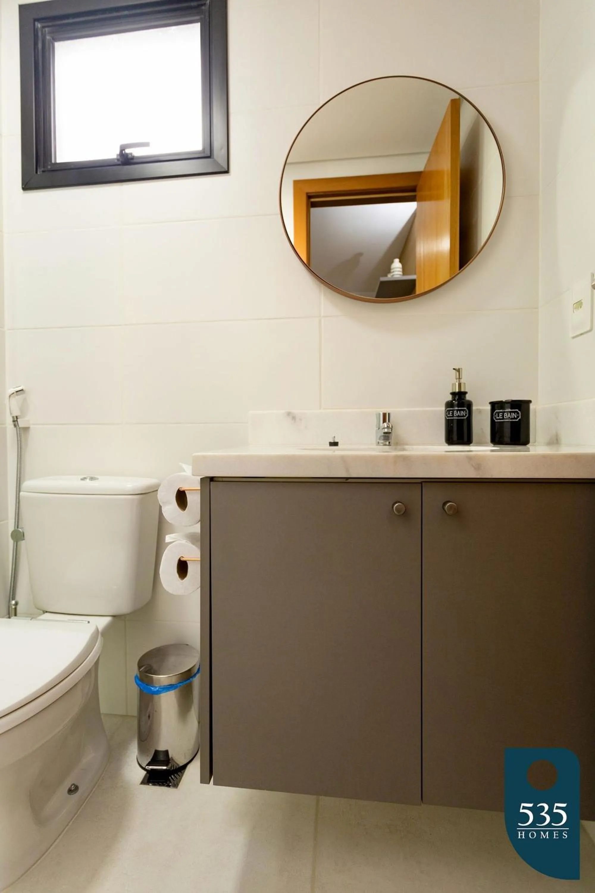 Toilet in Lindo e aconchegante com vista panorâmica na Barra