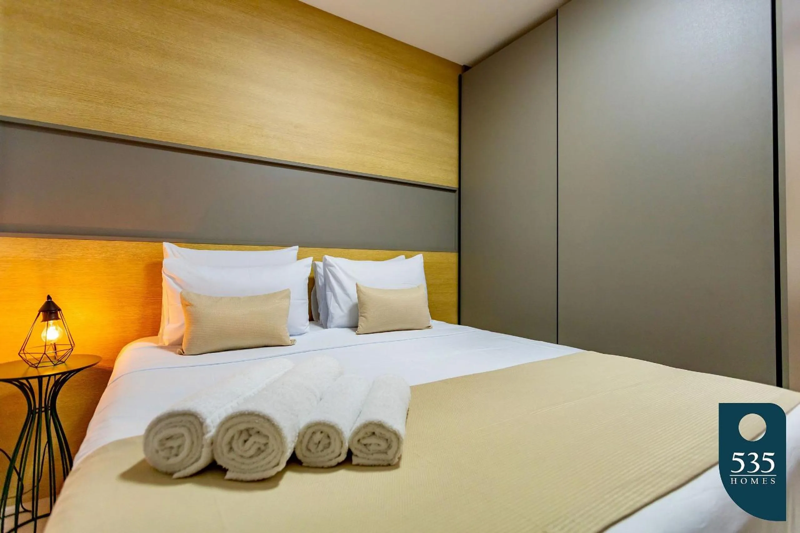 Bedroom, Bed in Lindo e aconchegante com vista panorâmica na Barra