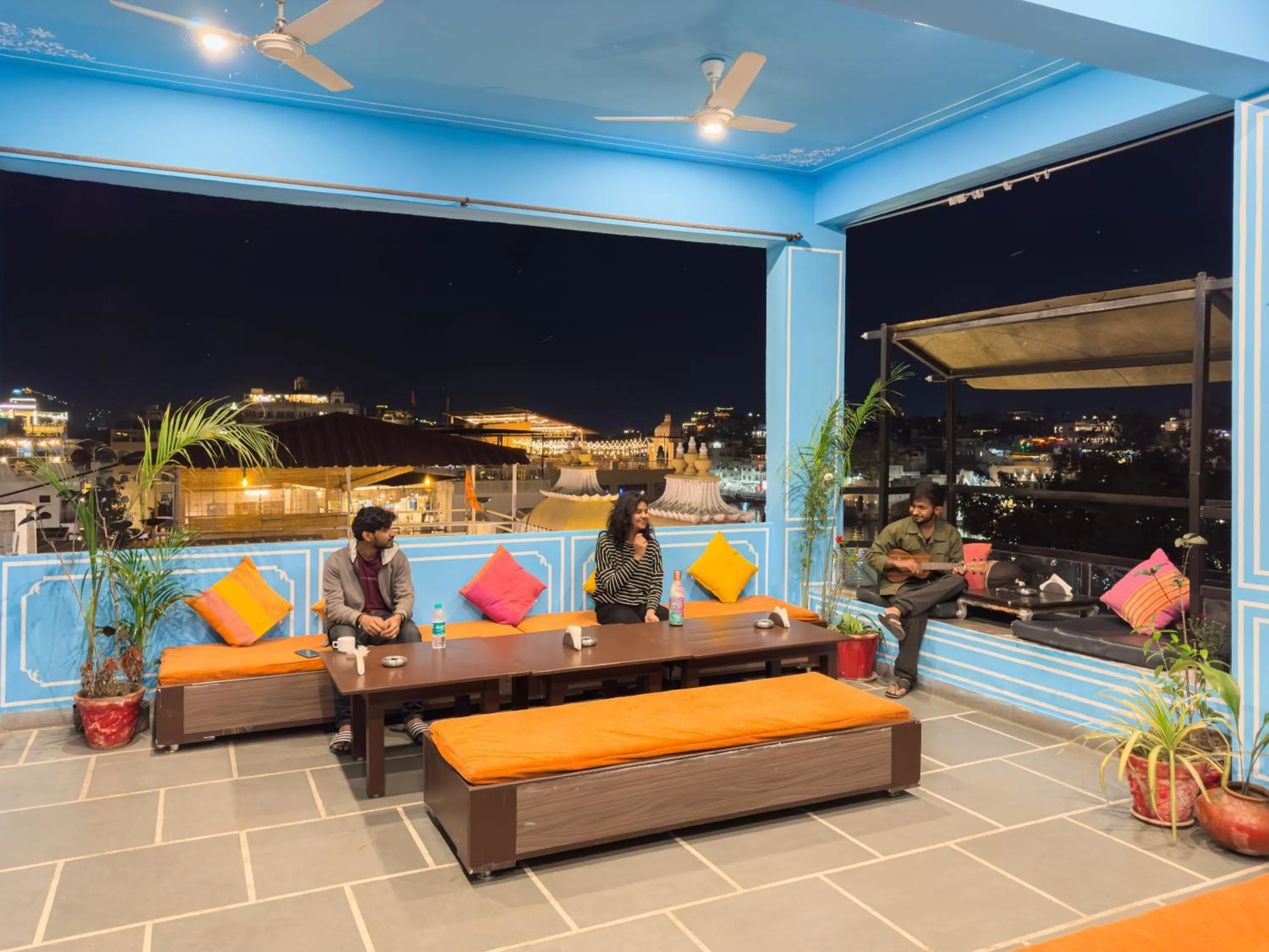 Balcony/Terrace in Madpackers Udaipur