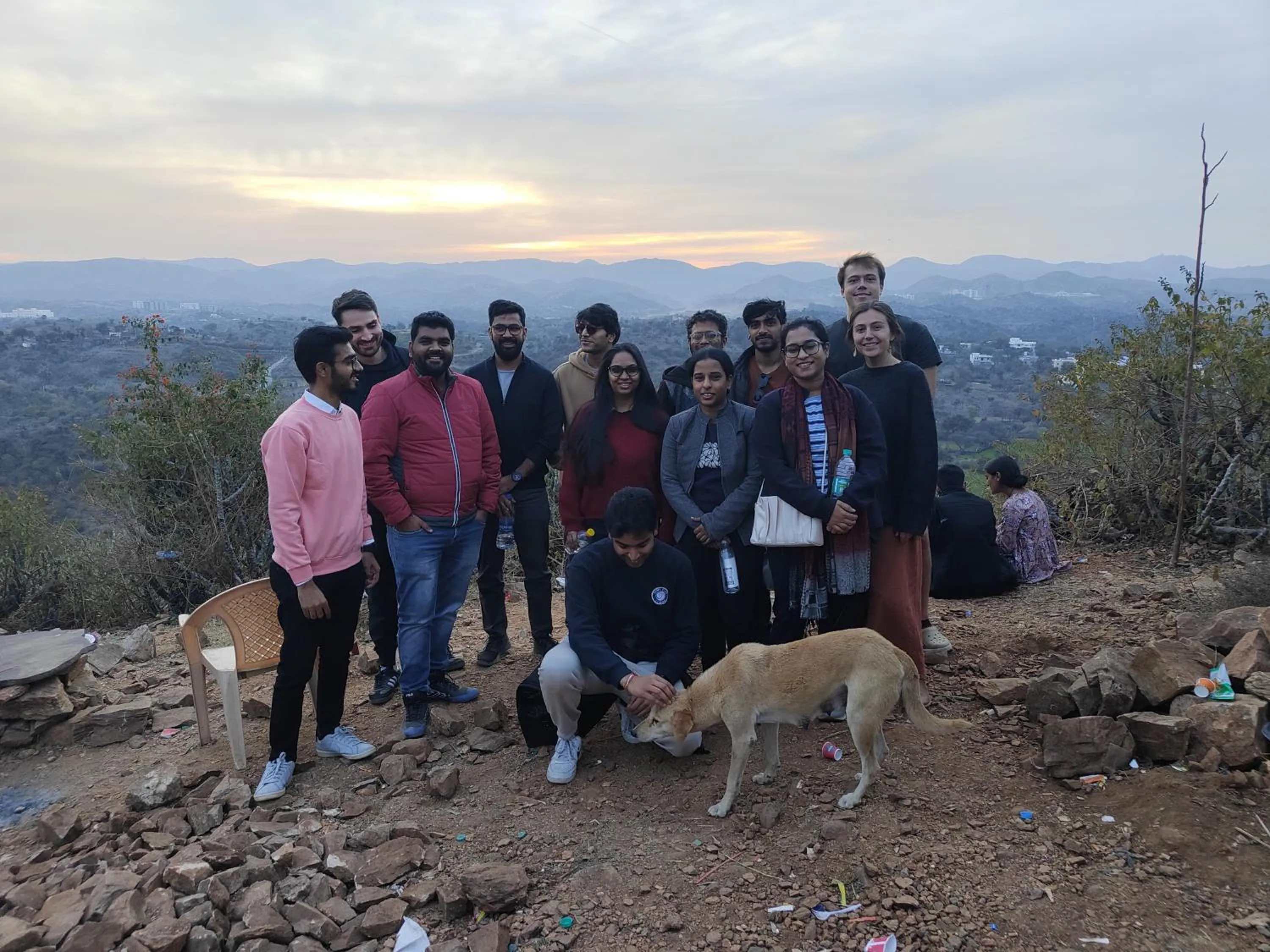 Natural landscape in Madpackers Udaipur