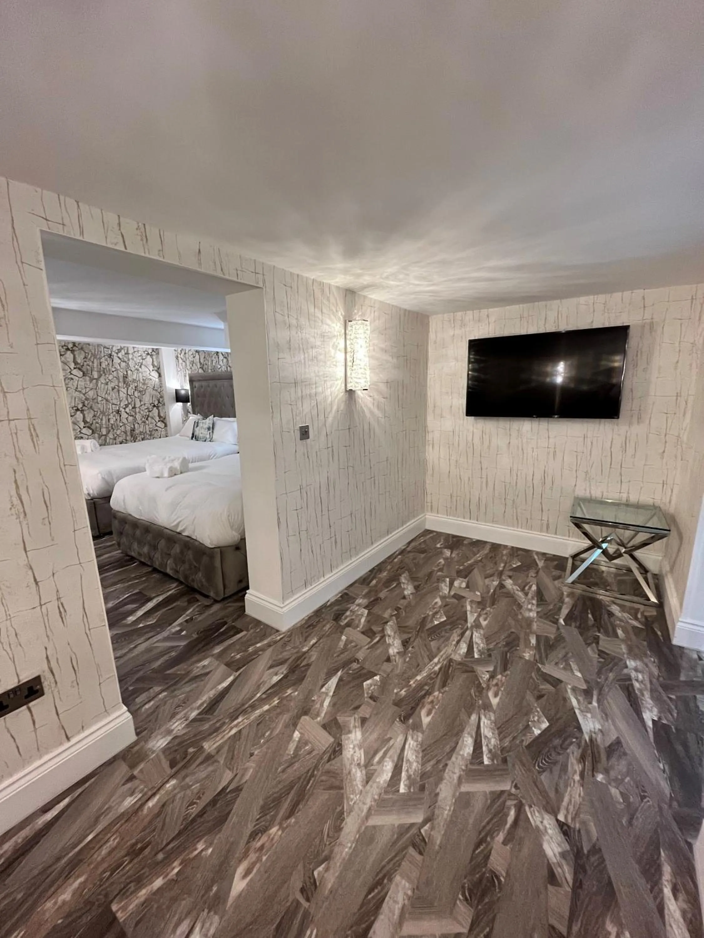 Bed in Philharmonic Hotel