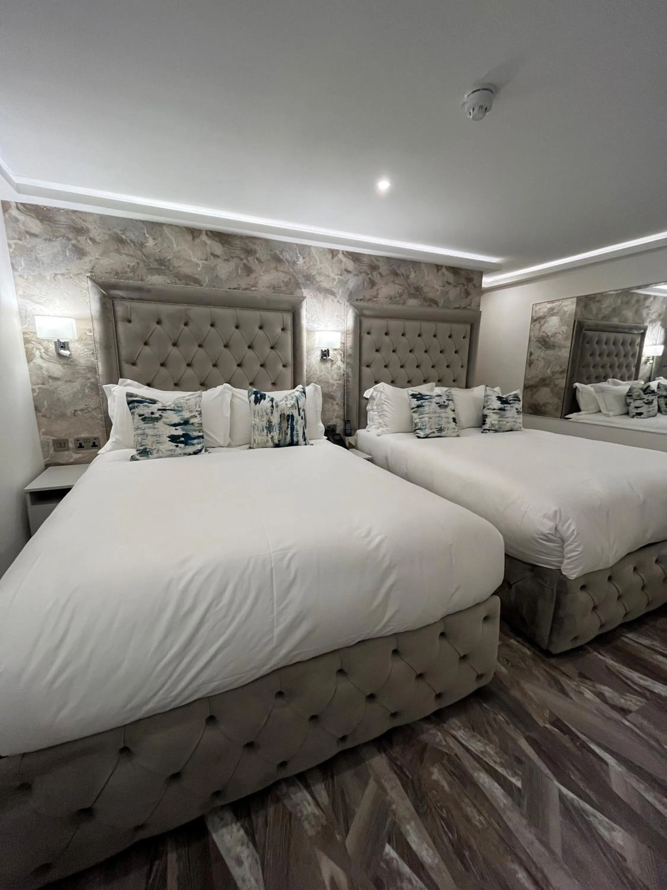 Bed in Philharmonic Hotel