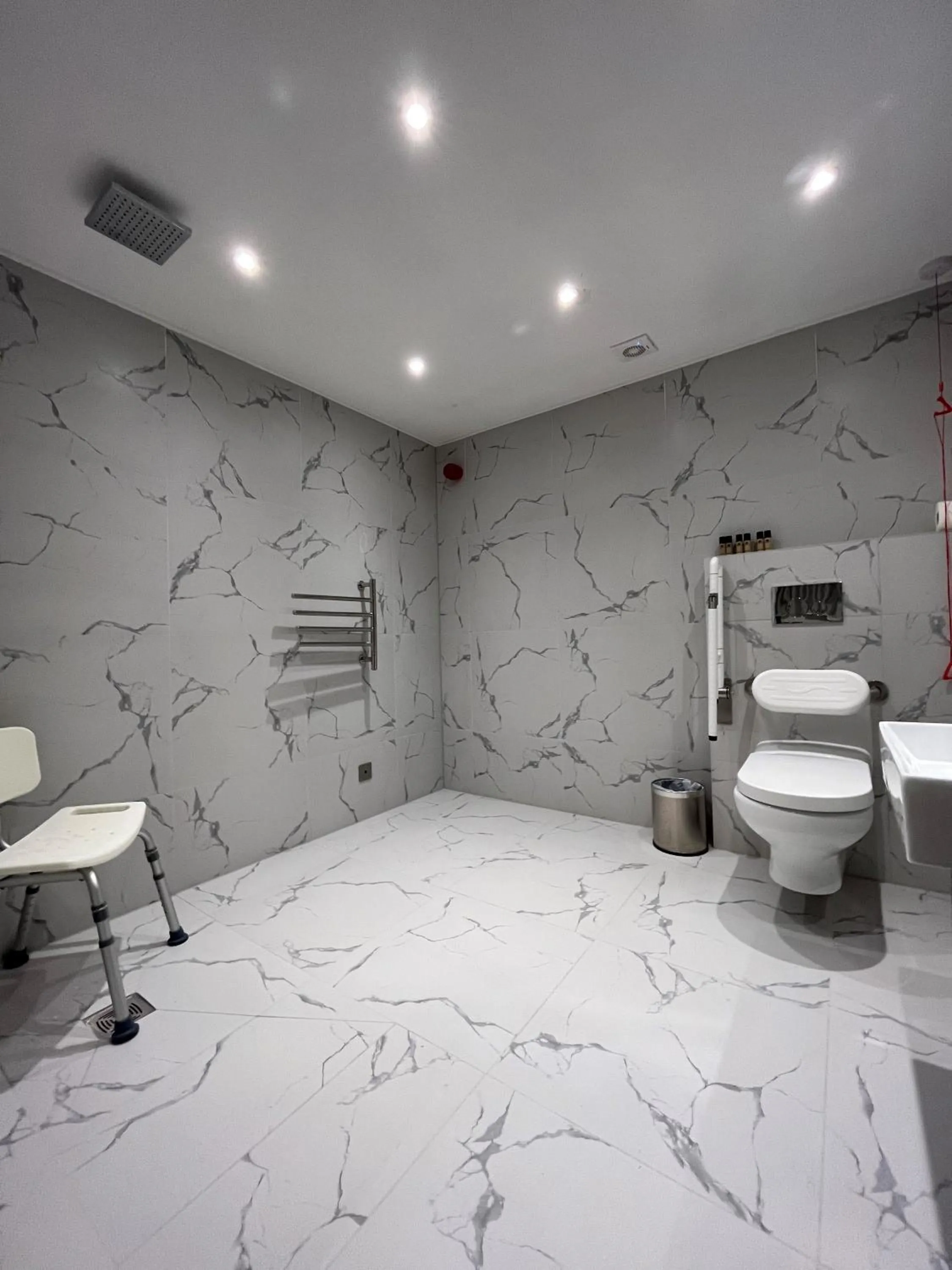 Toilet in Philharmonic Hotel