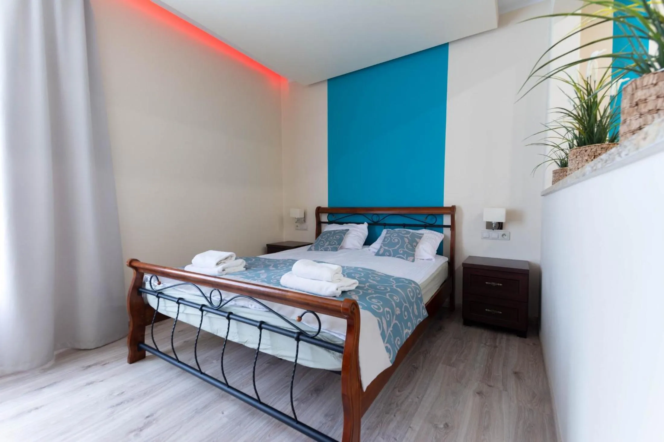 Bed in Noclegi Grill Solo