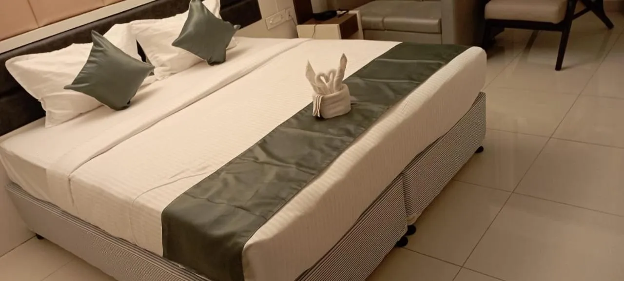 Bed in Hotel Konark