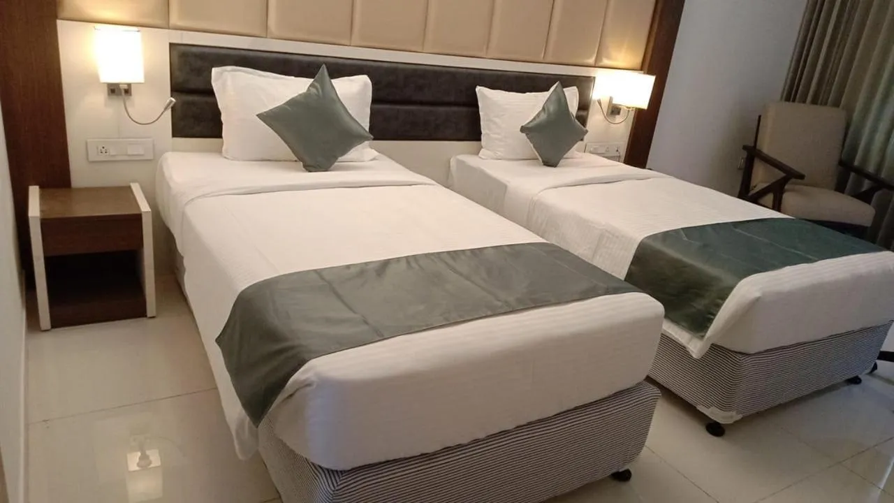 Bed in Hotel Konark