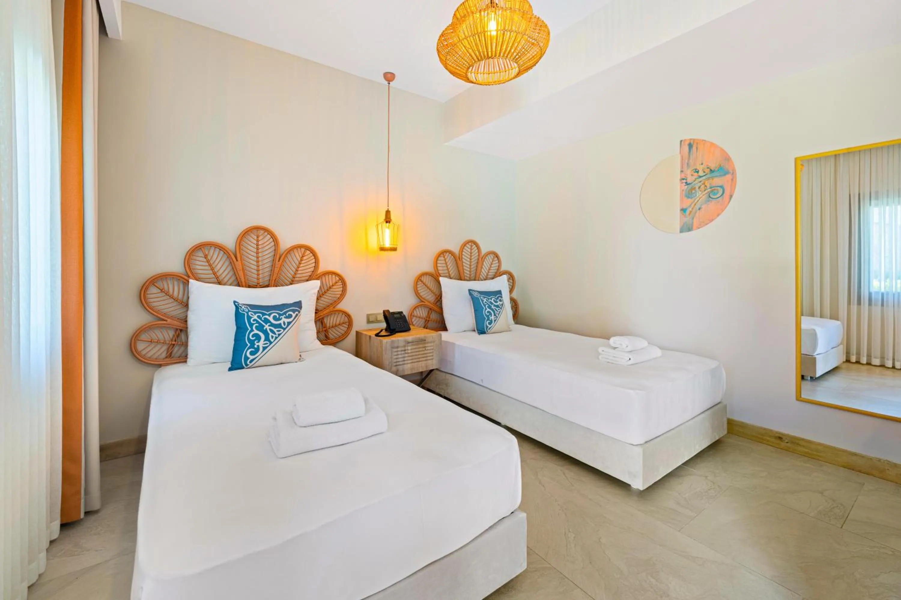 Photo of the whole room, Bed in Suum Bodrum Hotel & Beach - Adult Only
