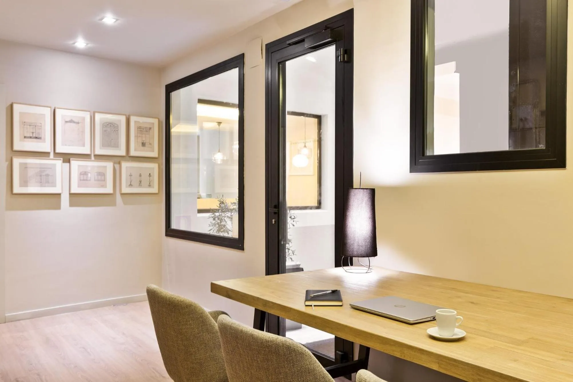 Lobby or reception in Ola Living Hostal Diagonal