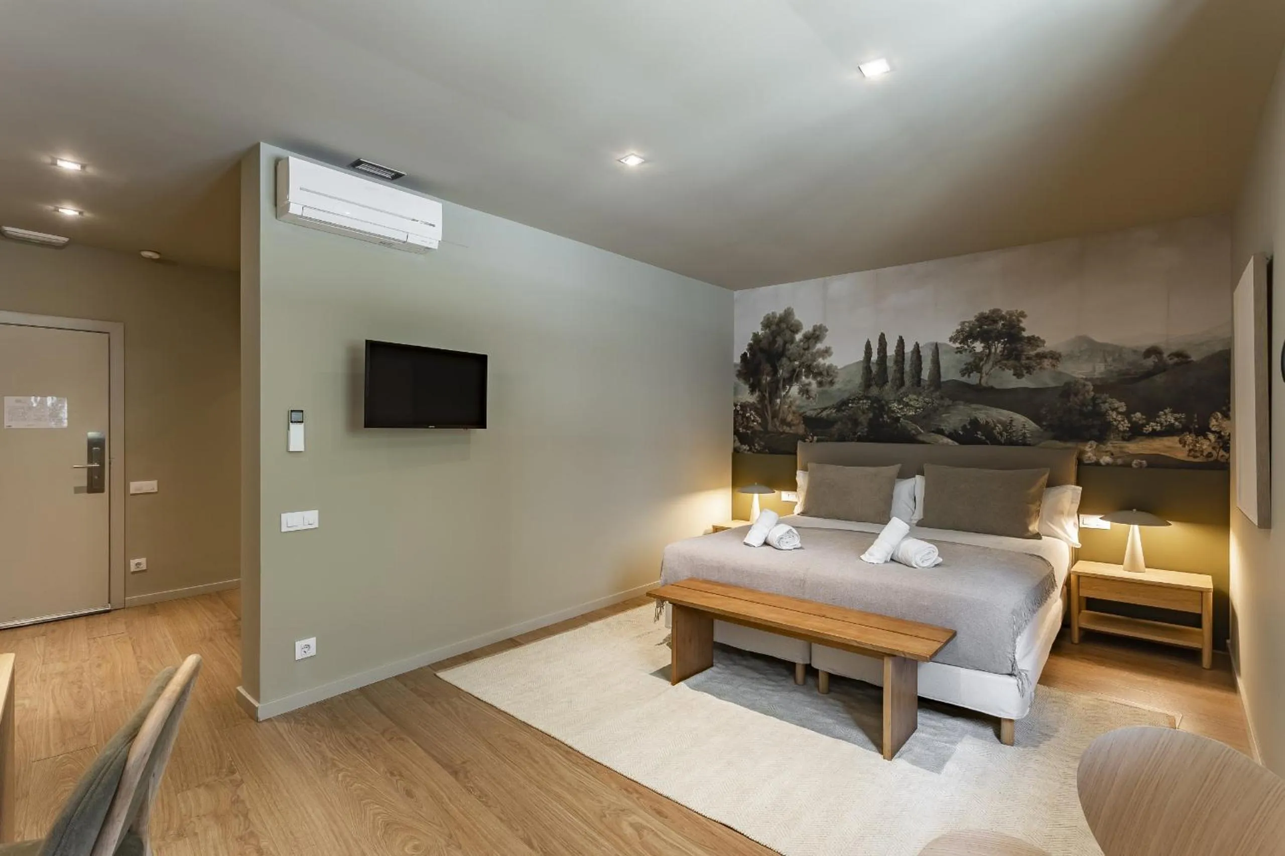 Bed in Ola Living Hostal Diagonal