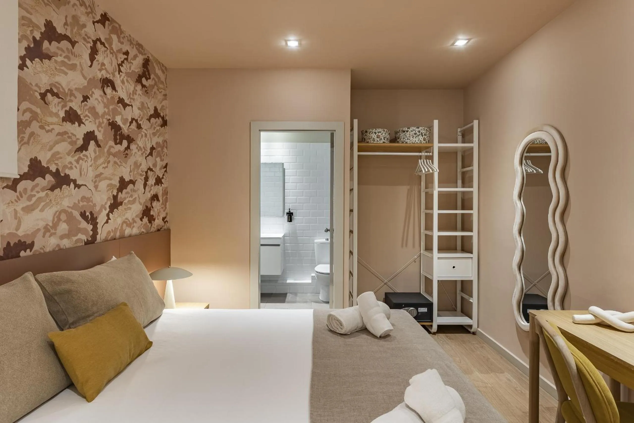 Bed in Ola Living Hostal Diagonal