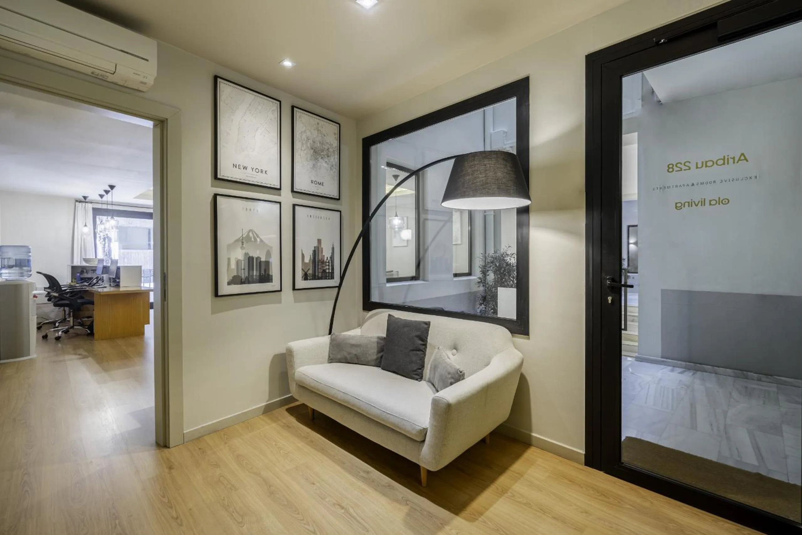 Bed in Ola Living Hostal Diagonal