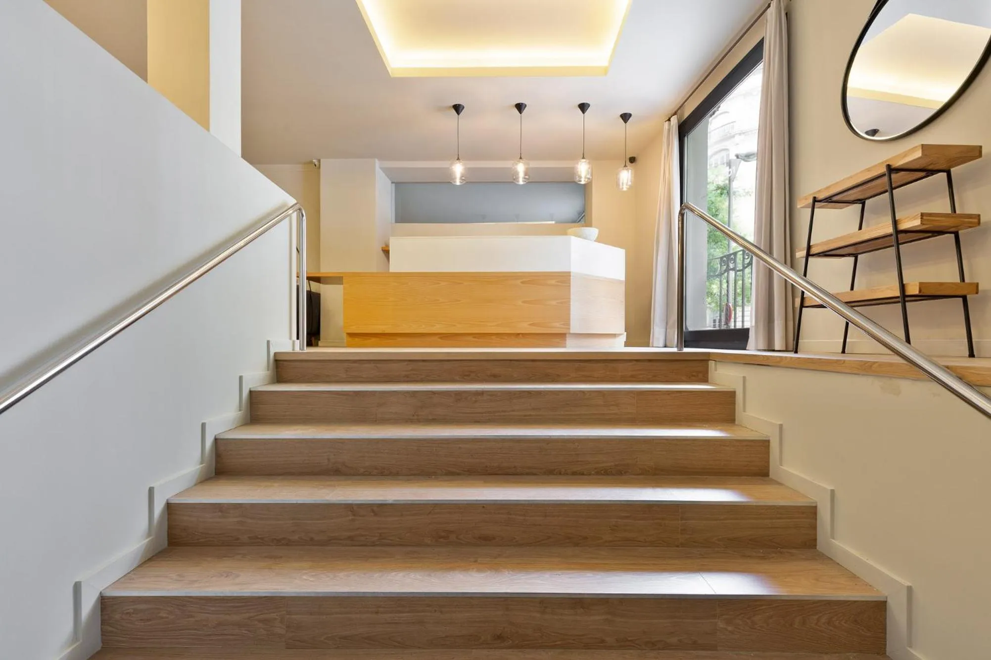 Lobby or reception in Ola Living Hostal Diagonal