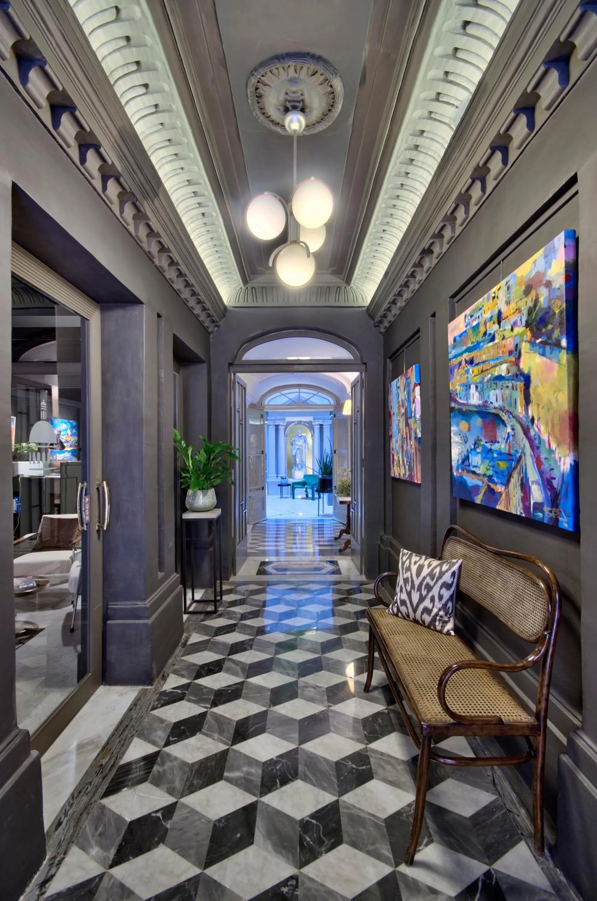 Decorative detail in Casa Ellul - Small Luxury Hotels of the World