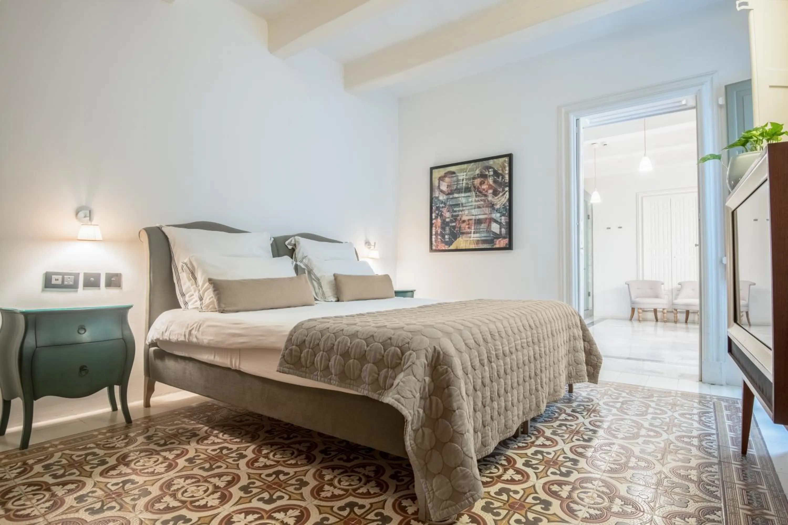 Bed in Casa Ellul - Small Luxury Hotels of the World