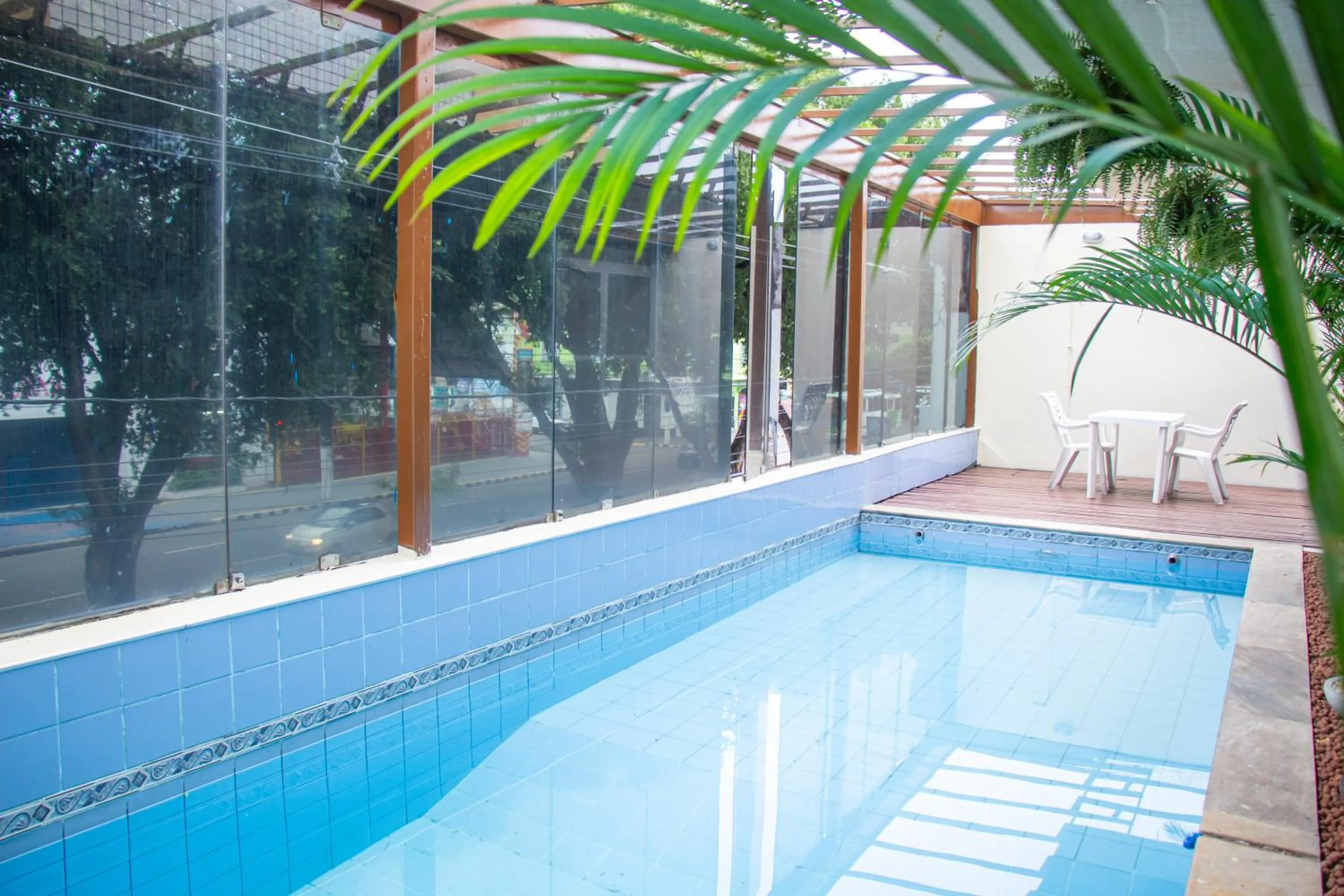 Swimming Pool in Plaza Prestige Hotel Manaus