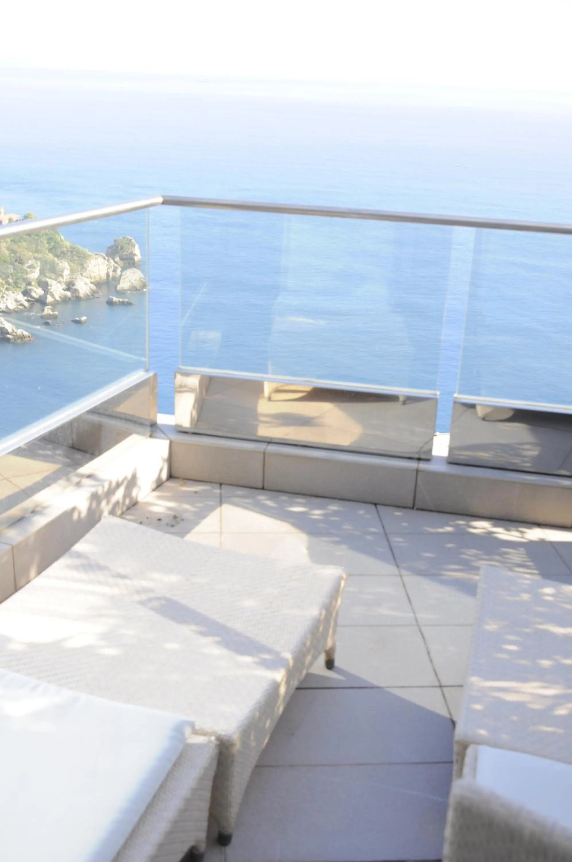 Balcony/Terrace in Maison Blanche Taormina