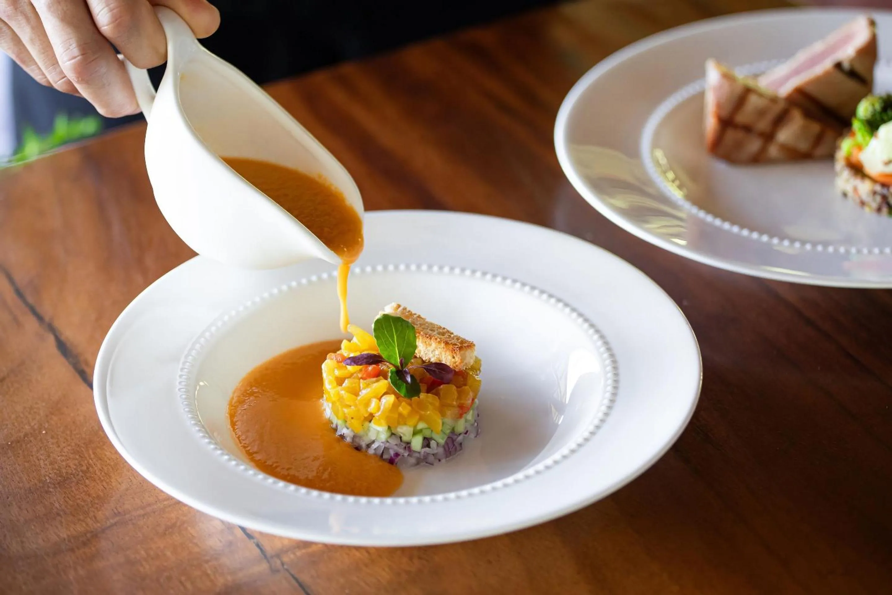 Food and drinks in Playa Cativo Lodge