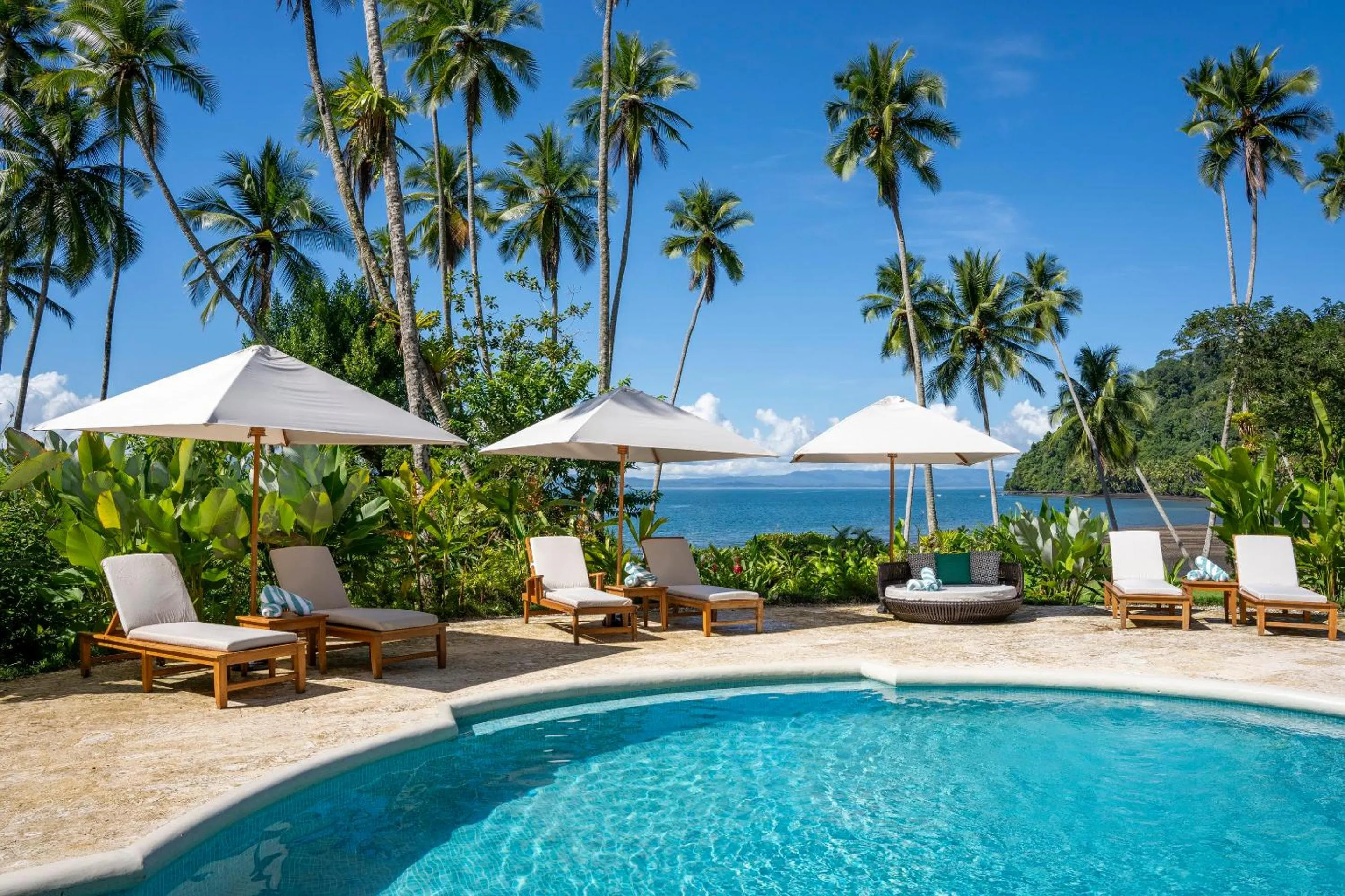 Natural landscape in Playa Cativo Lodge