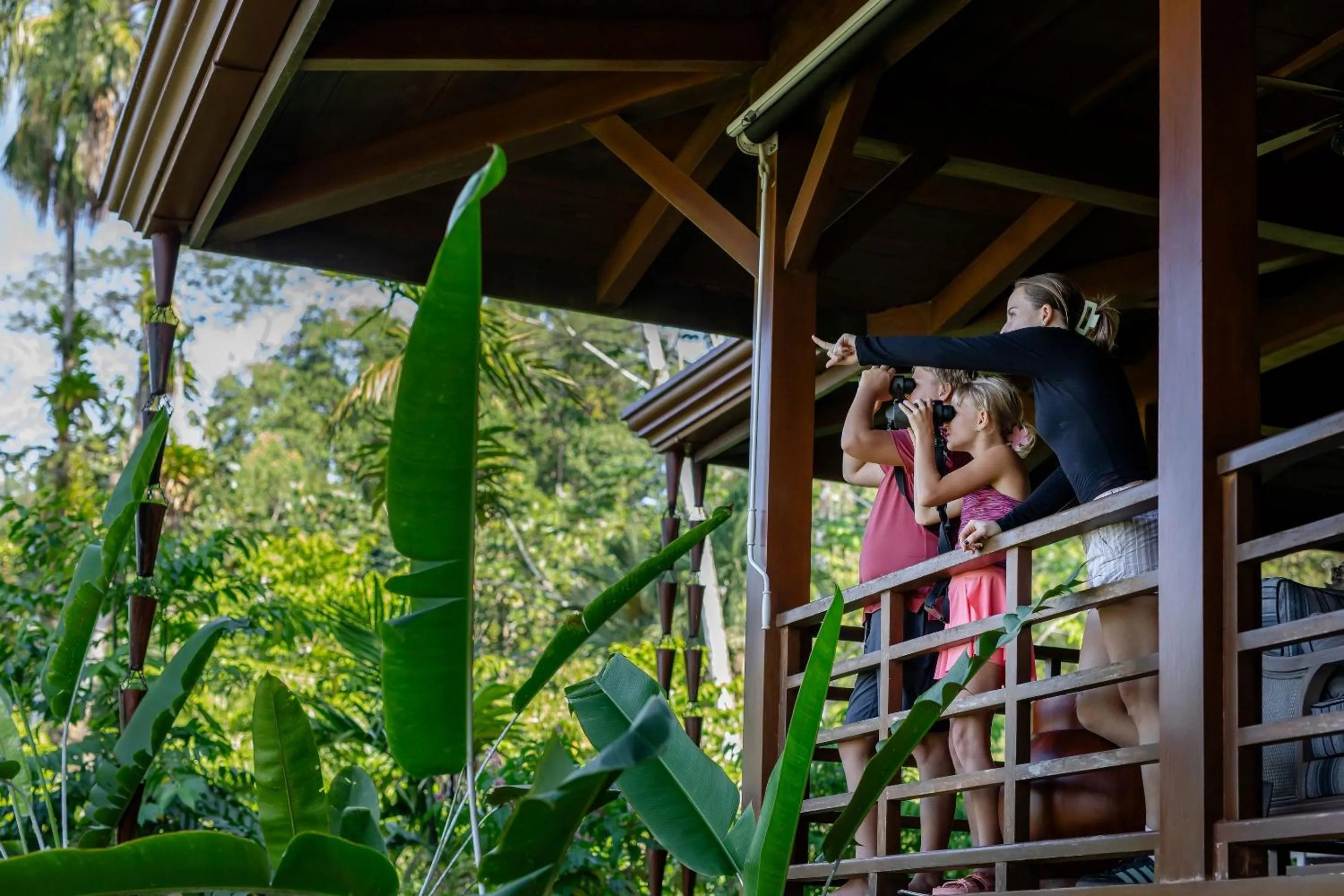 Natural landscape in Playa Cativo Lodge