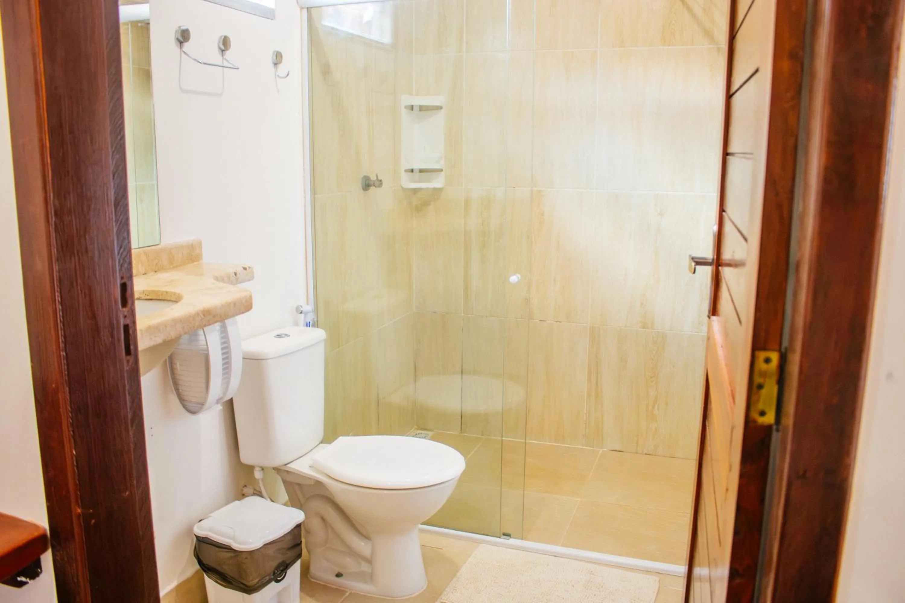 Shower in Pousada do Enildo