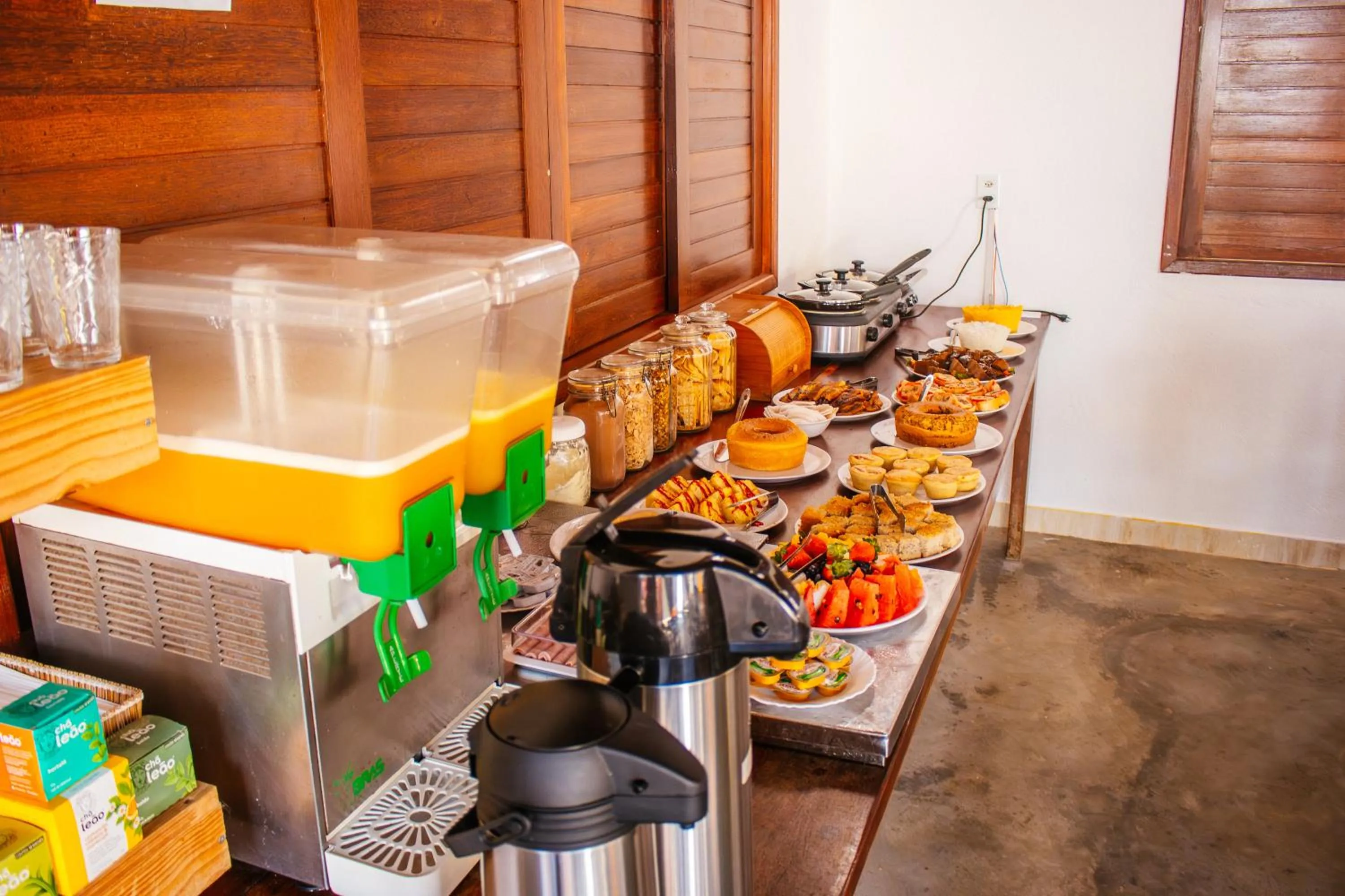 Food and drinks in Pousada do Enildo