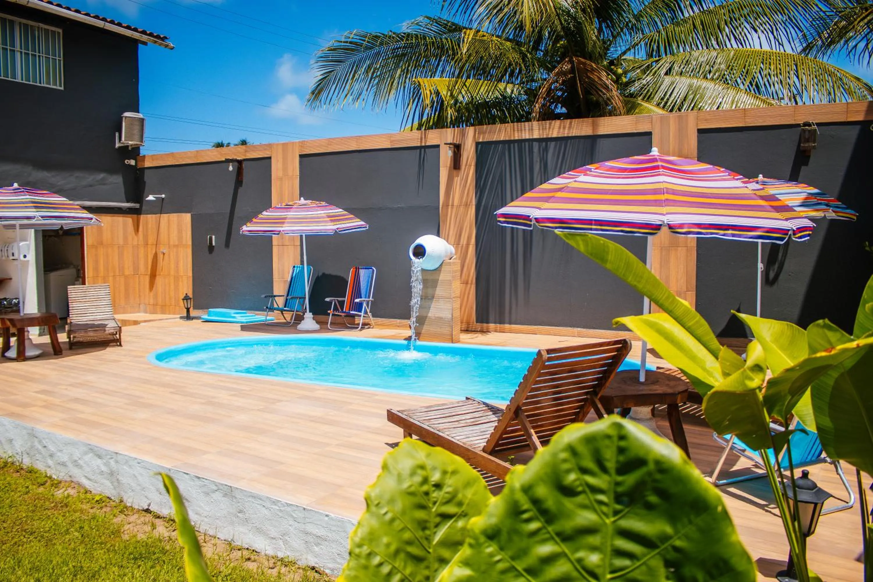 Swimming pool in Pousada do Enildo