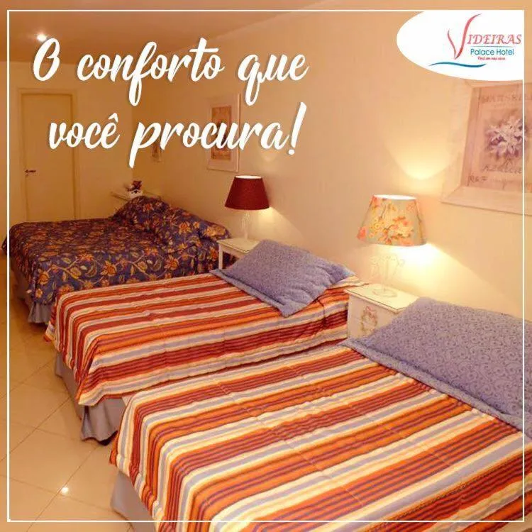 Bed in Videiras Palace Hotel