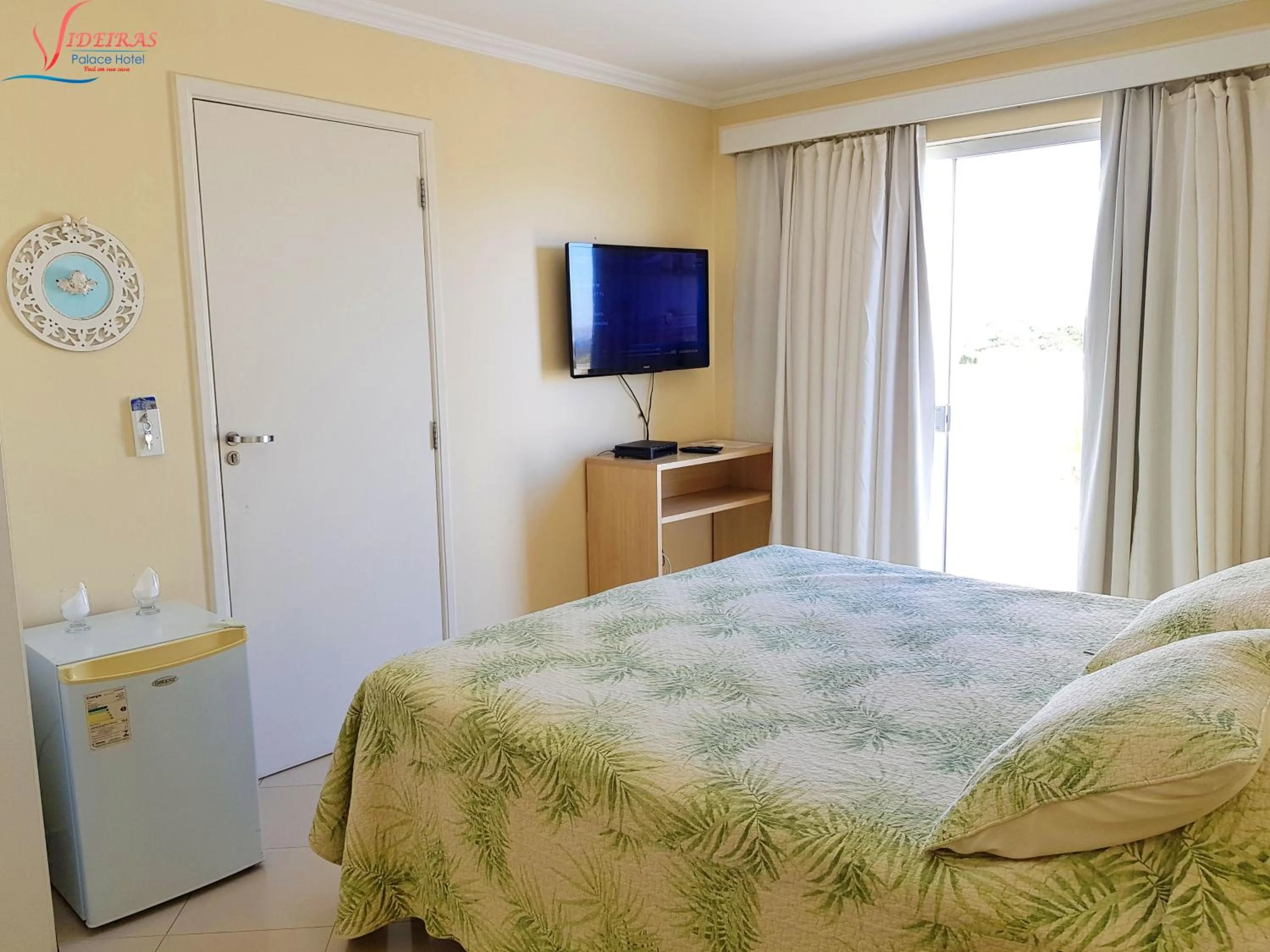 Bed in Videiras Palace Hotel