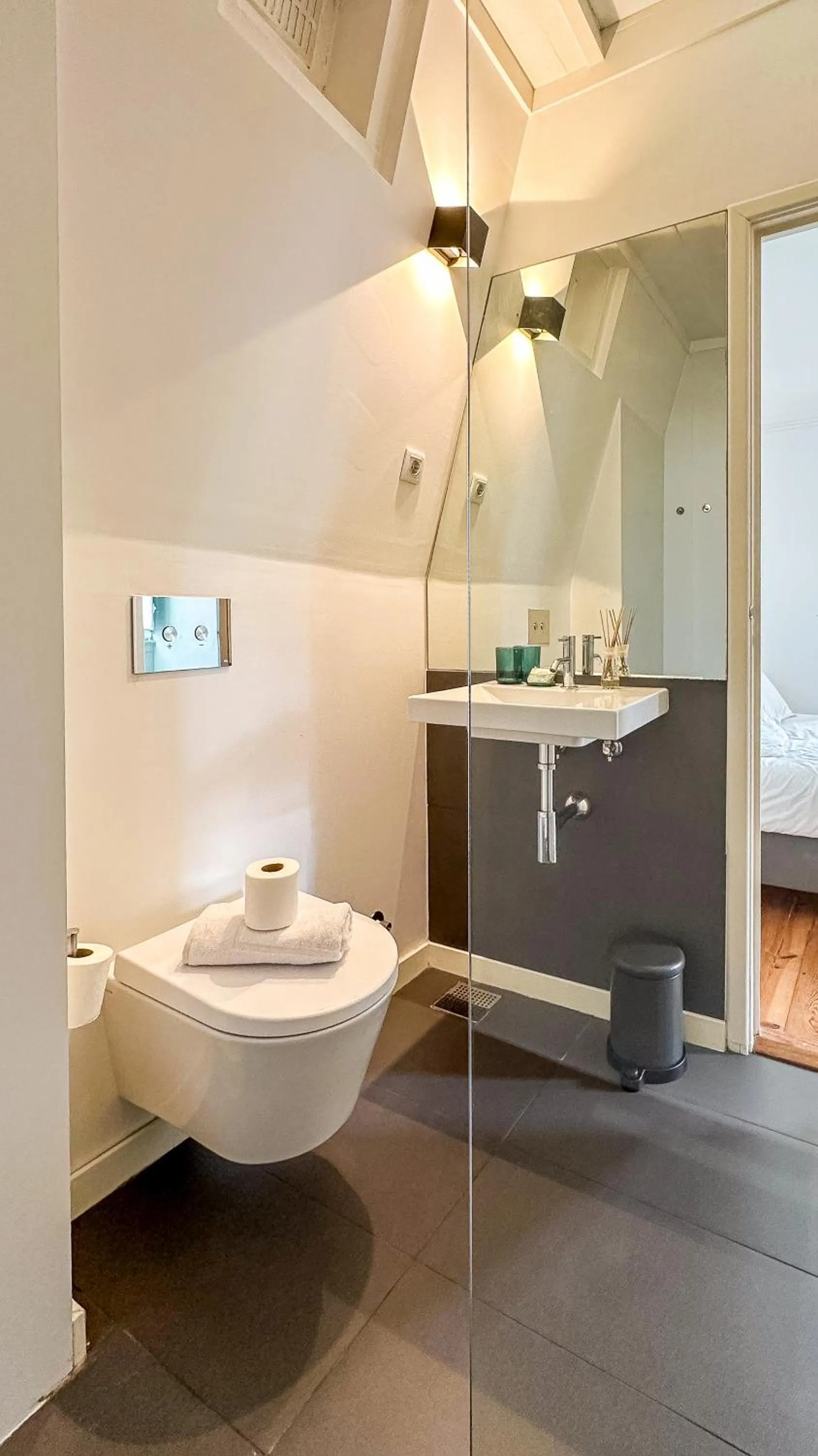 Bathroom in VAGO Alcântara Suites