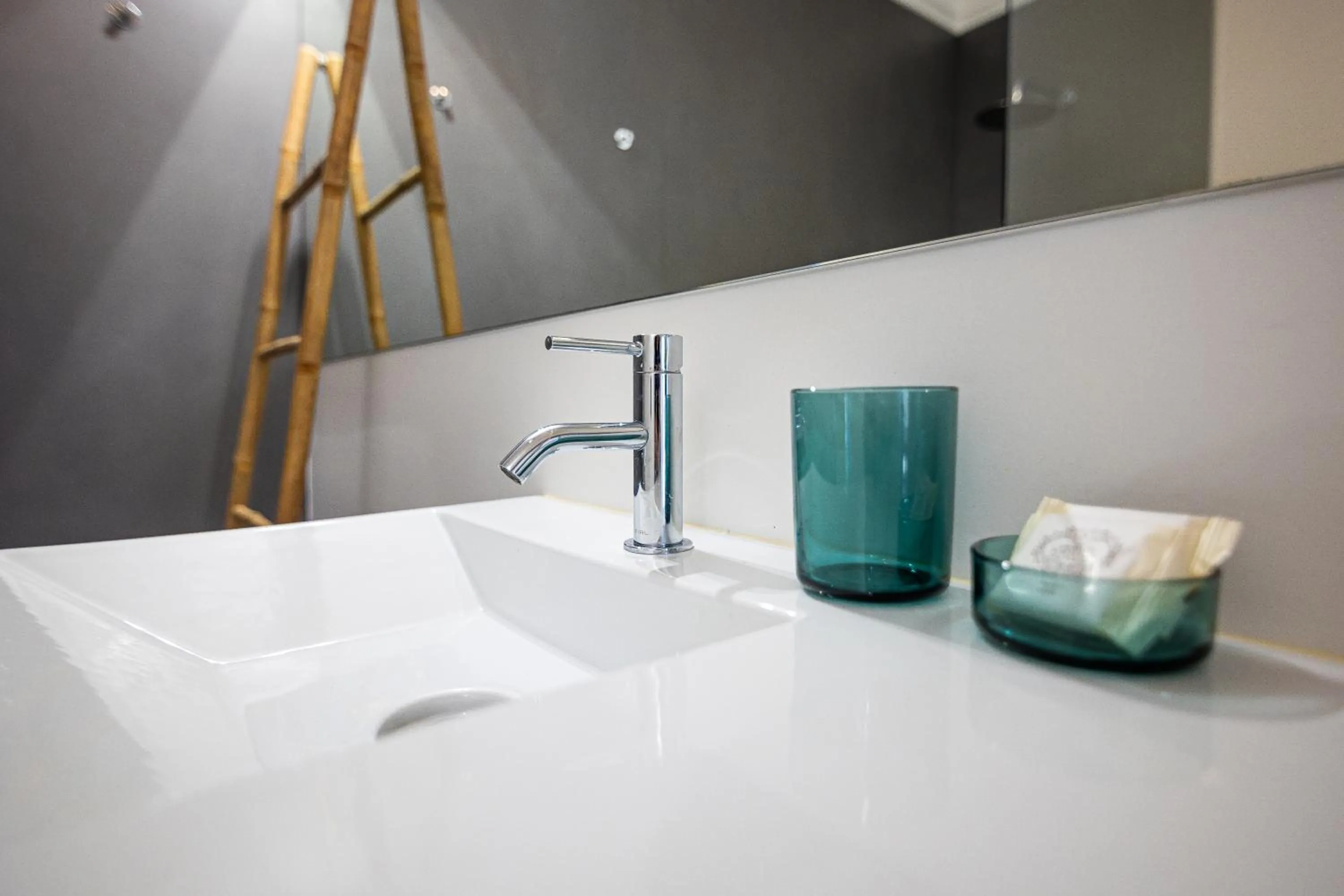 Bathroom in VAGO Alcântara Suites