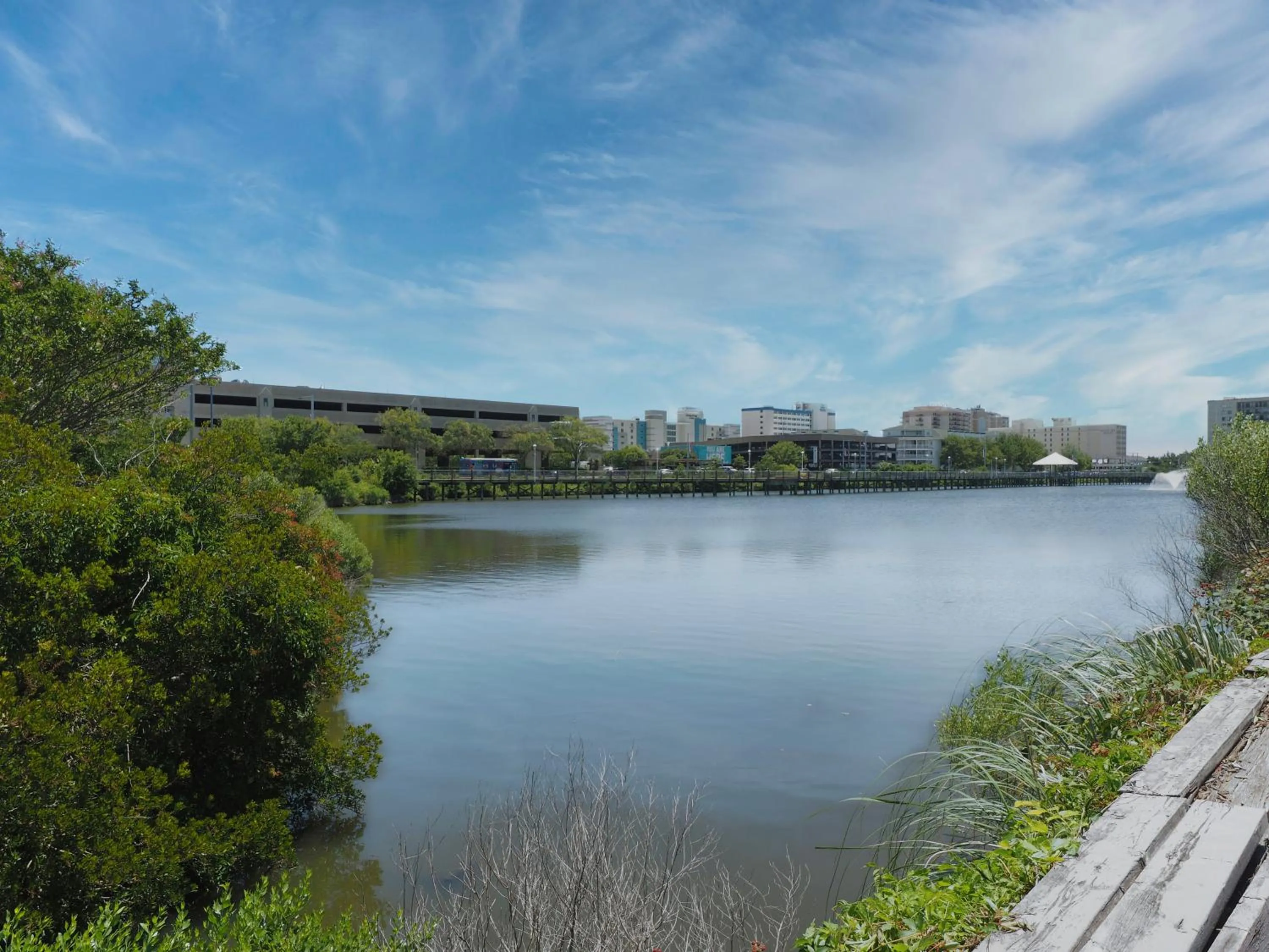 Lake view in White Marlin Inn - Virginia Beach