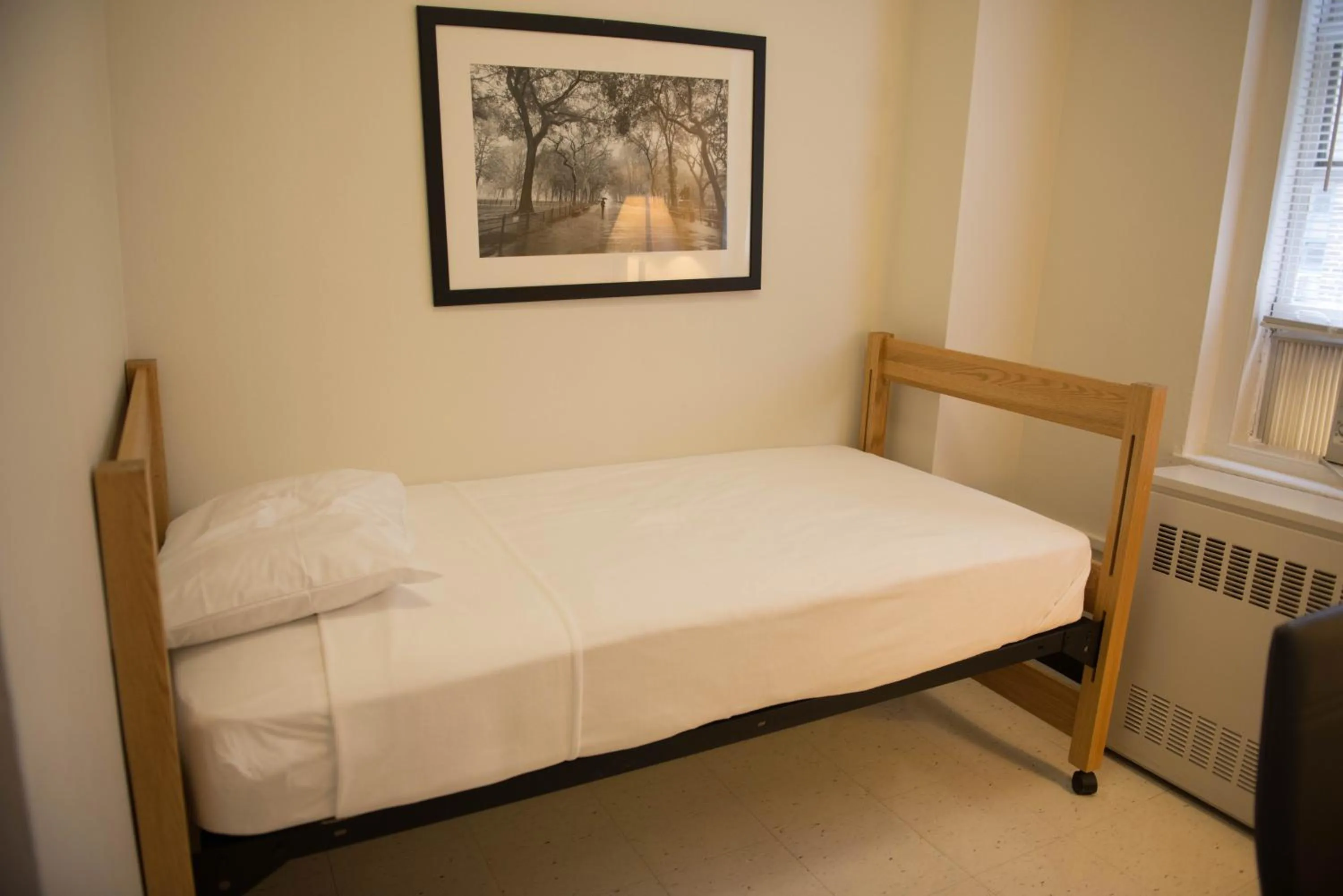 Bed in West Side YMCA