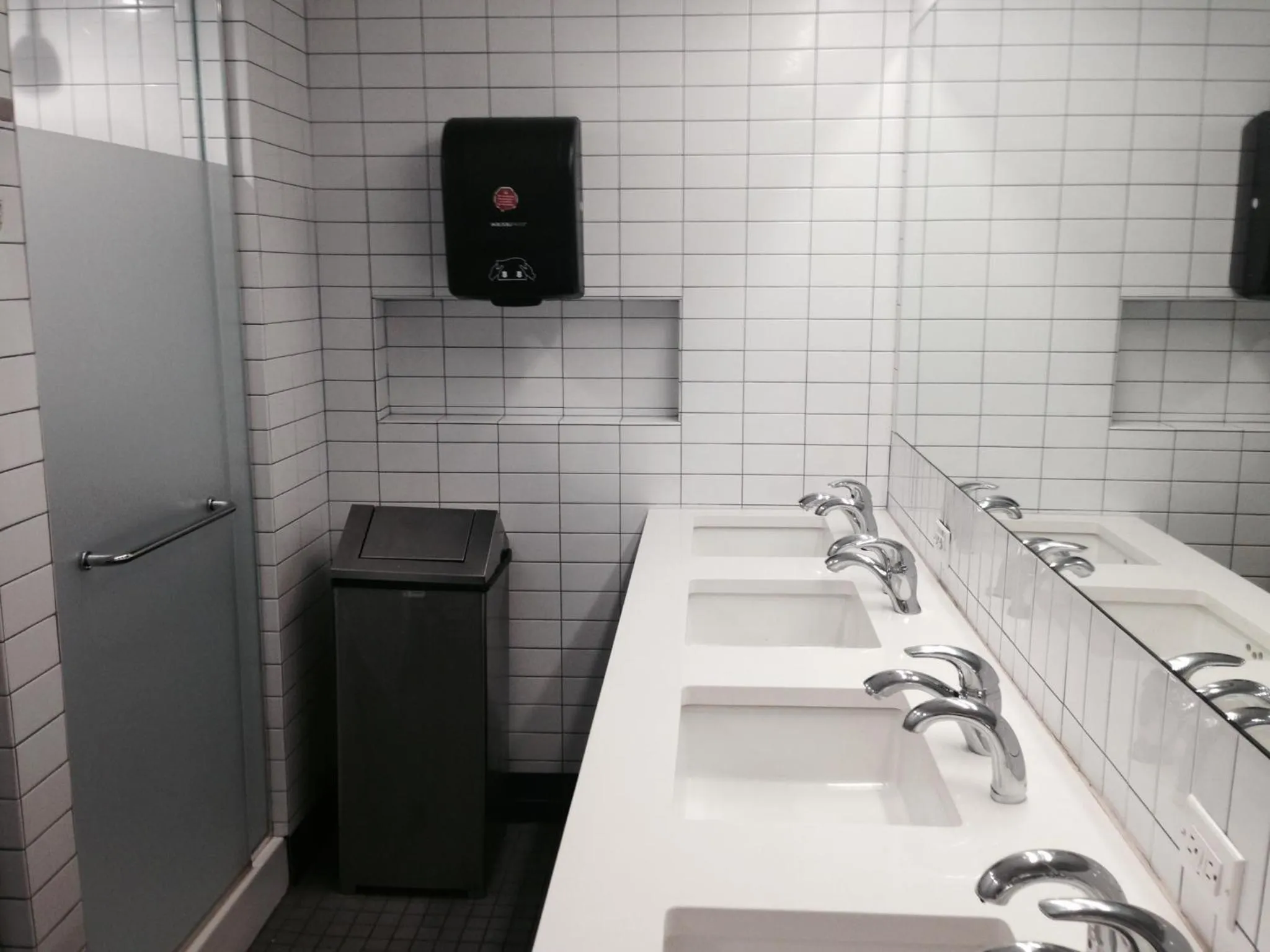 Bathroom in West Side YMCA