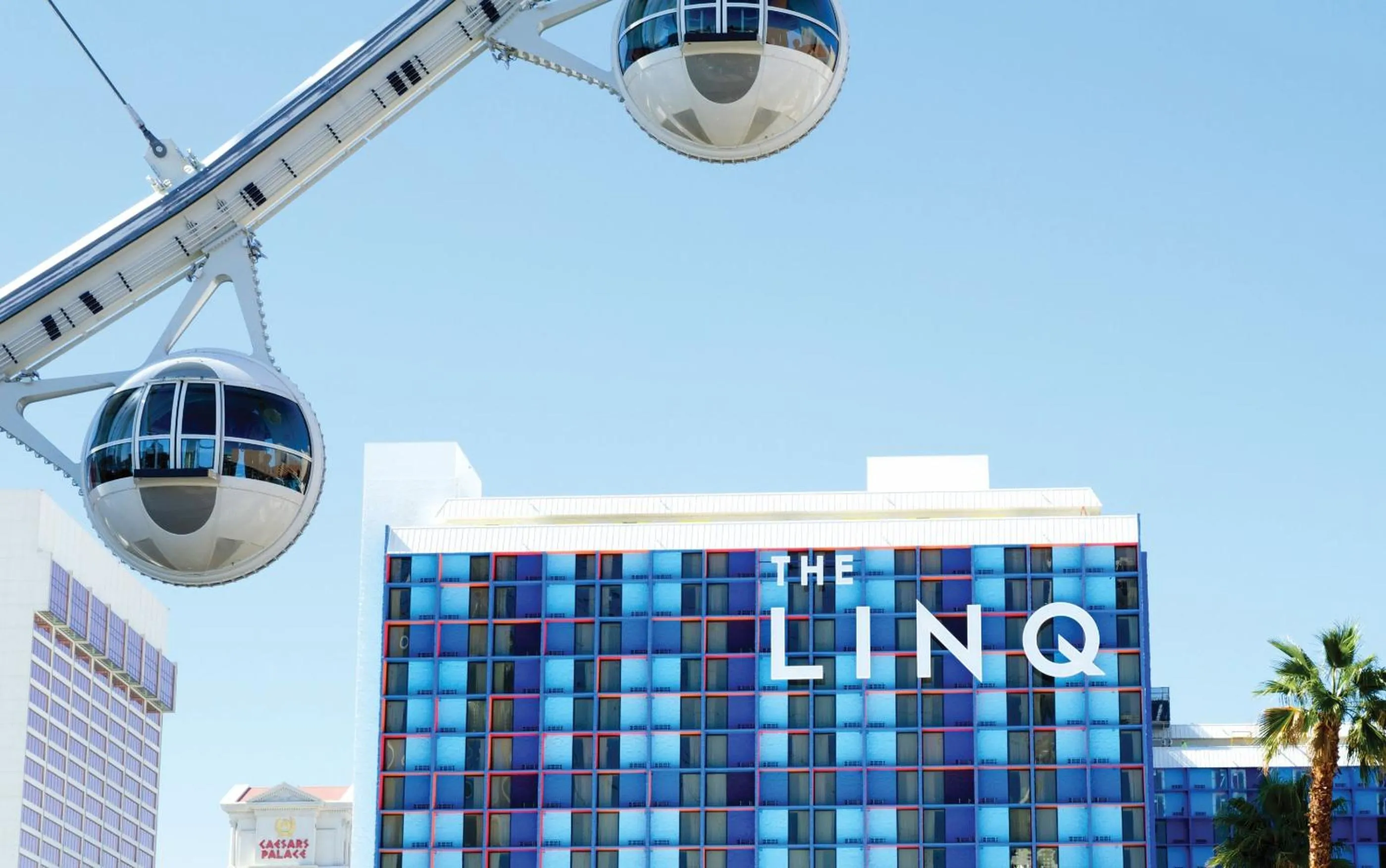 Property building in The LINQ Hotel & Casino, A Caesars Destination