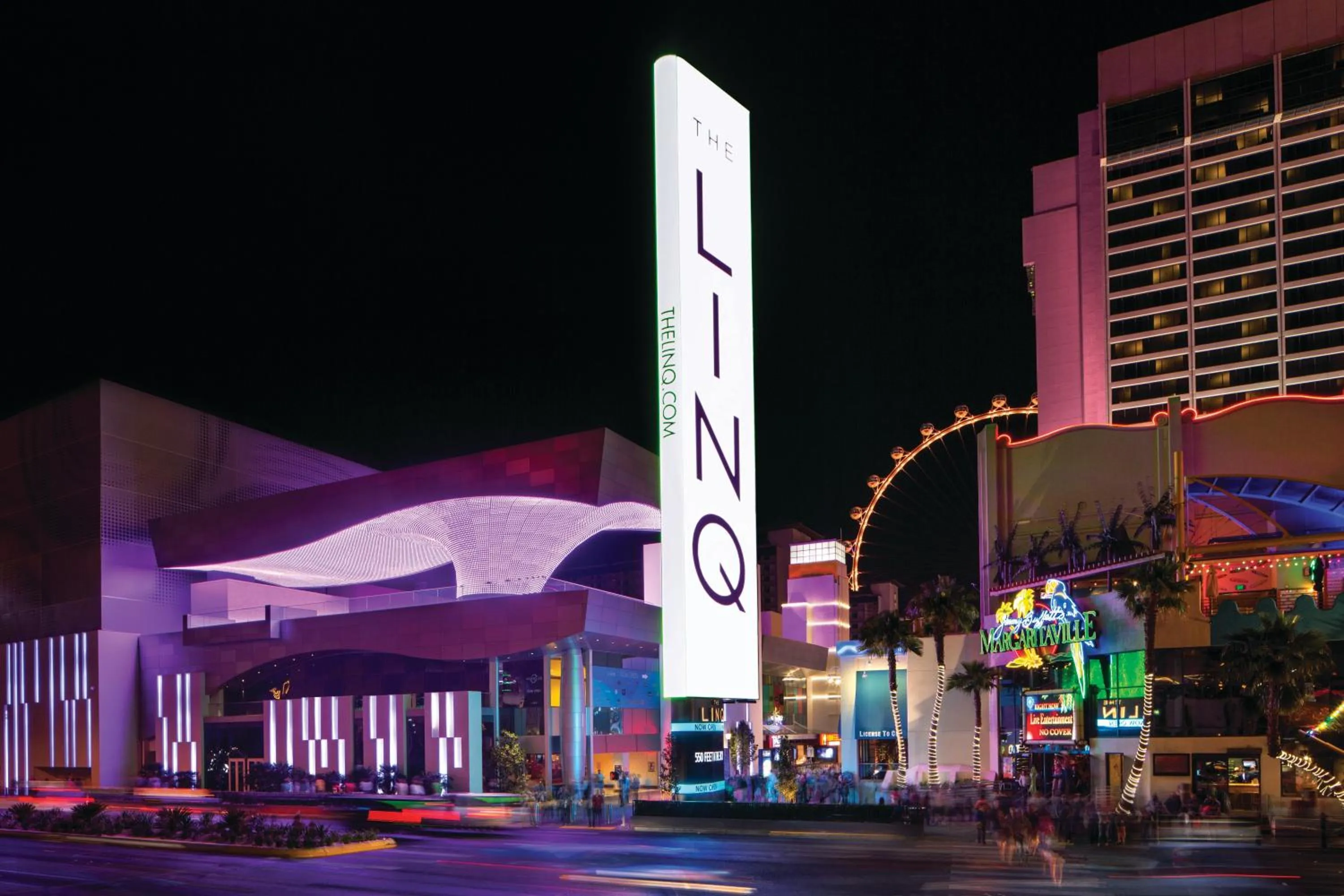 Property building in The LINQ Hotel & Casino, A Caesars Destination