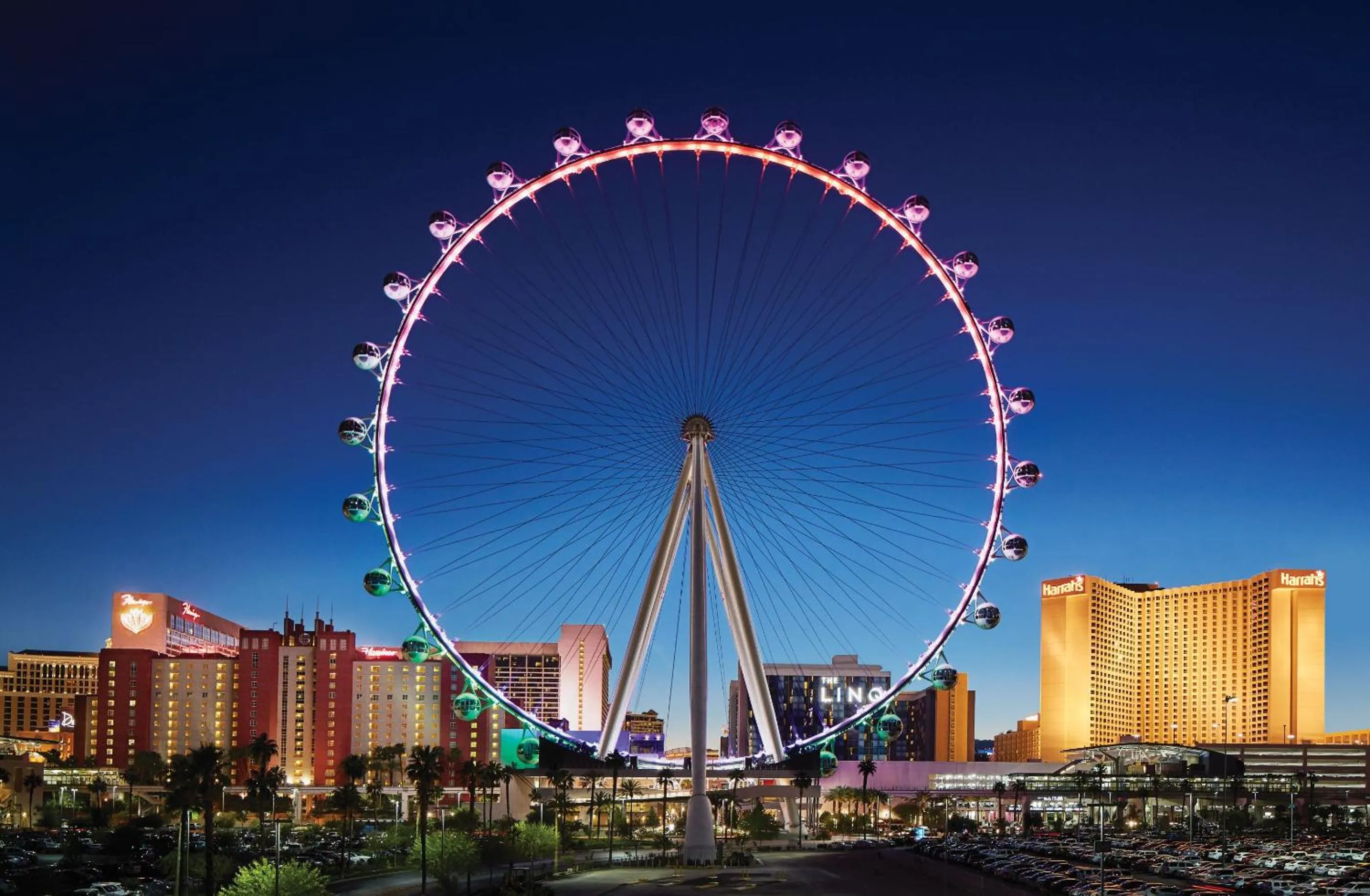 Nearby landmark in The LINQ Hotel & Casino, A Caesars Destination