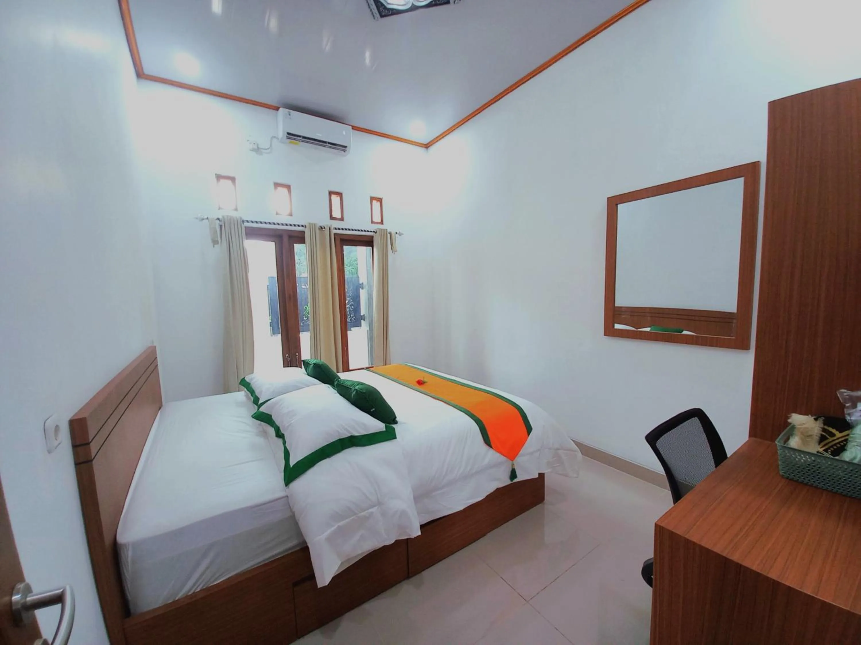Bed in Homestay Jogja Prambanan By Simply Homy