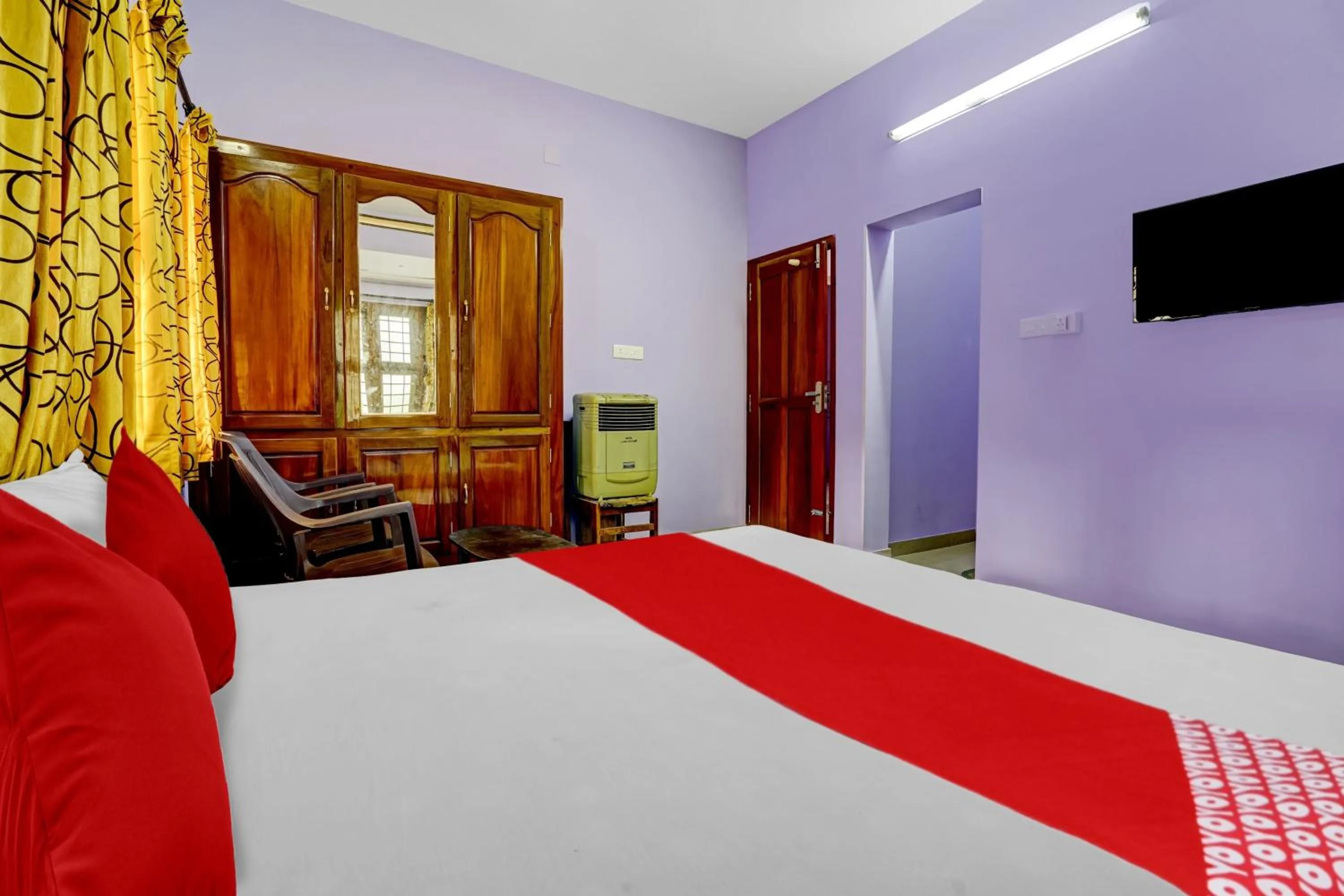 Bedroom in Hotel O Paradise villa