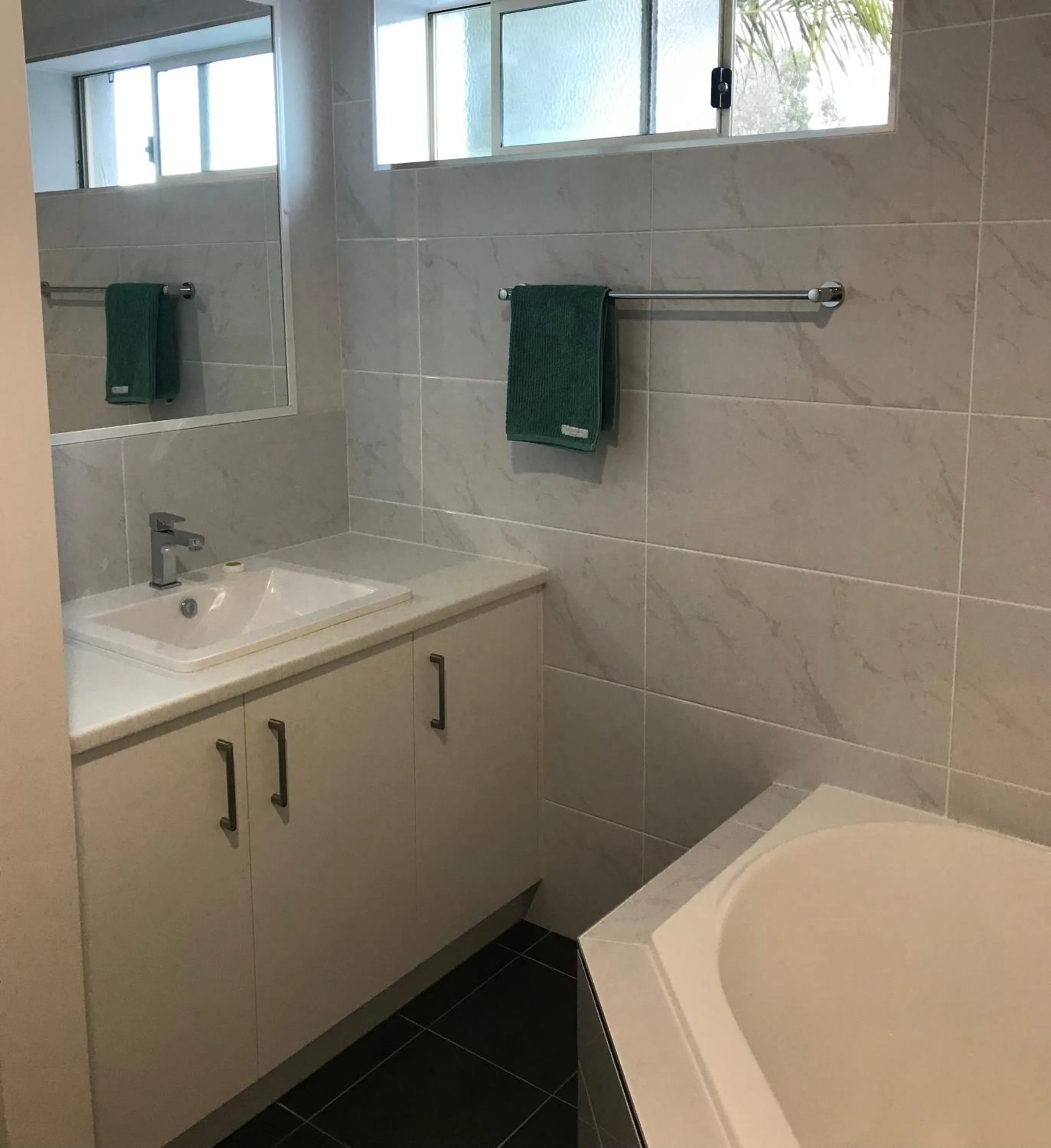 Bathroom in Merimbula Lake Apartments