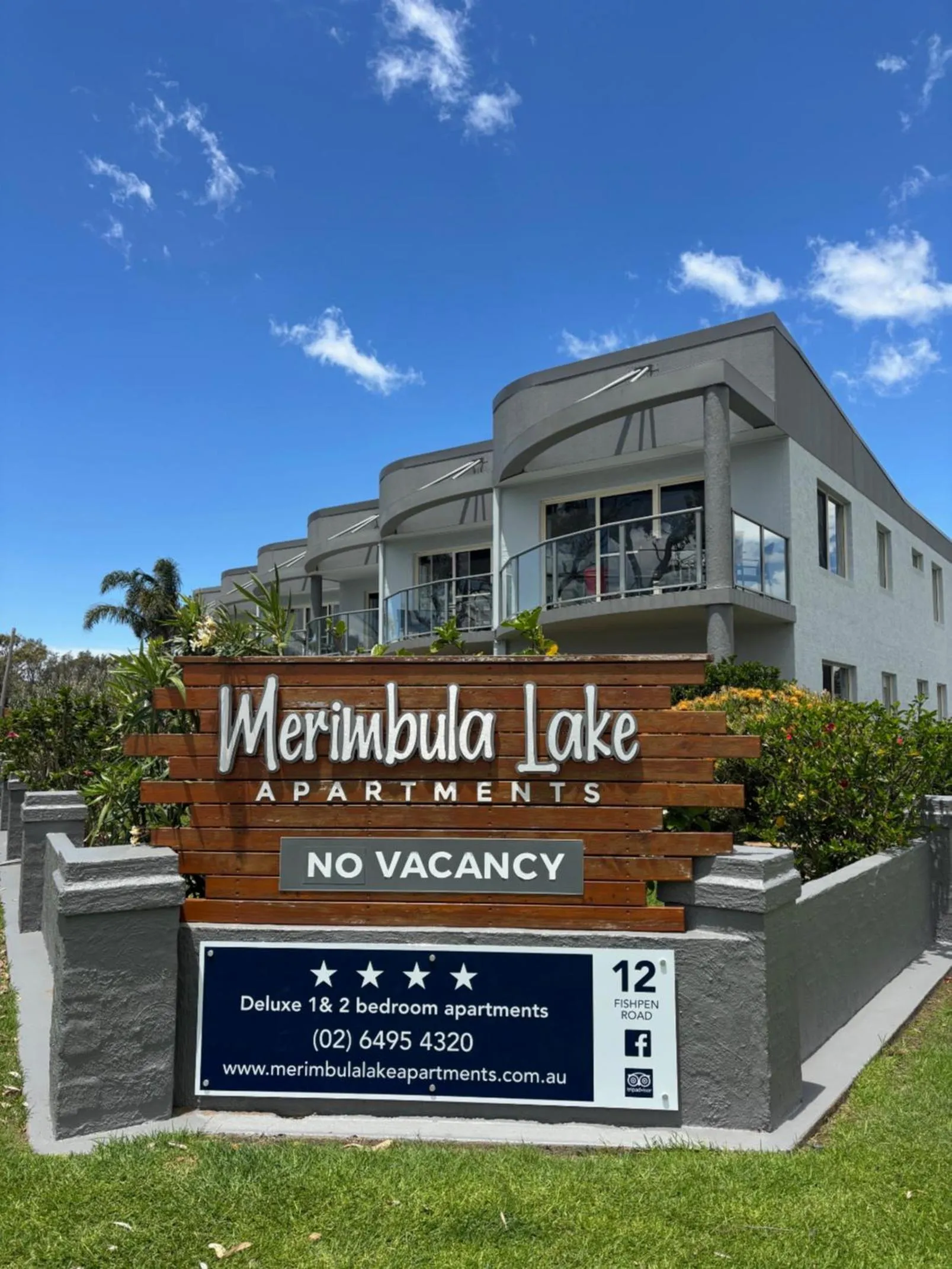 Facade/entrance in Merimbula Lake Apartments