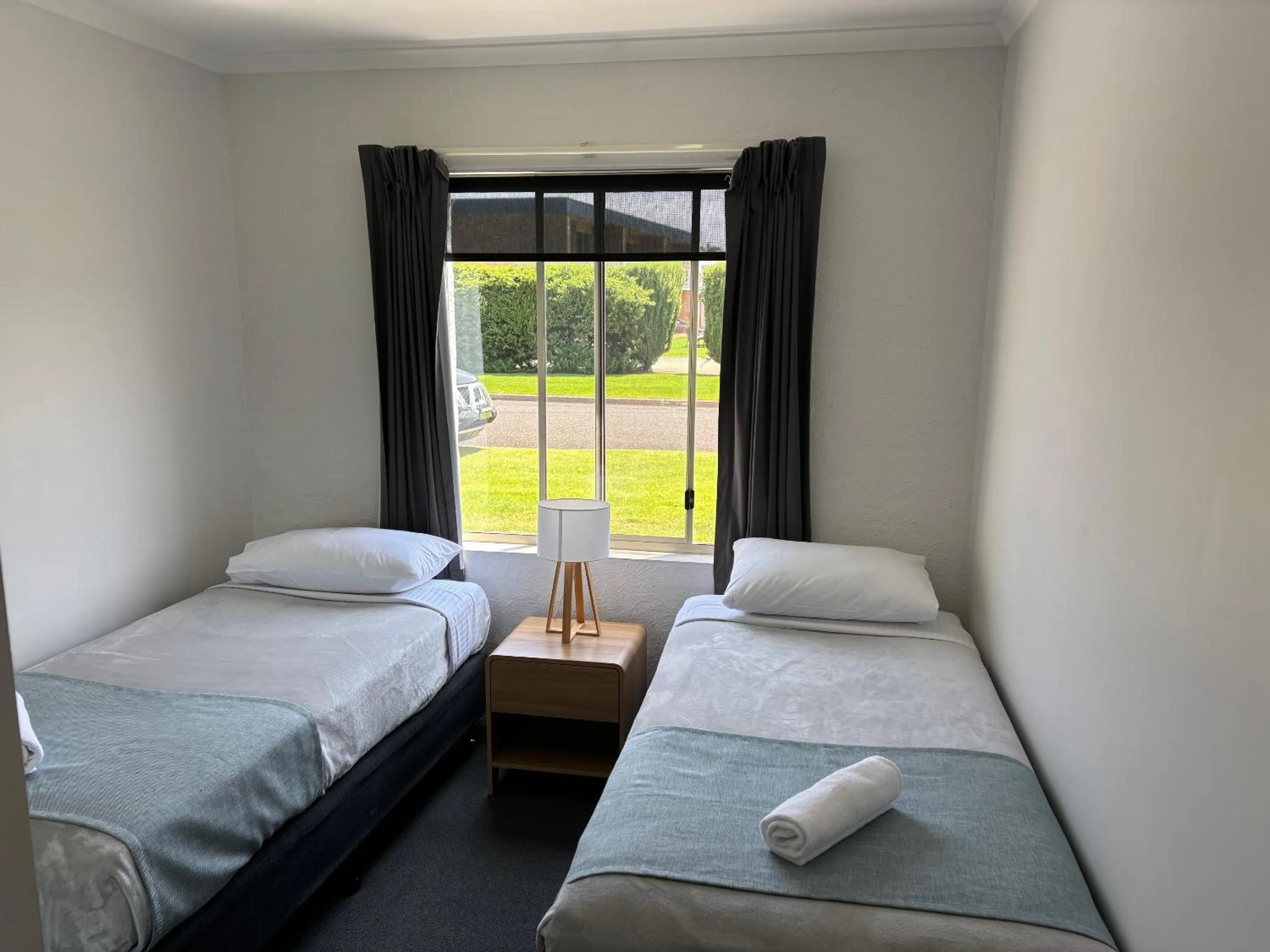 Bedroom, Bed in Merimbula Lake Apartments