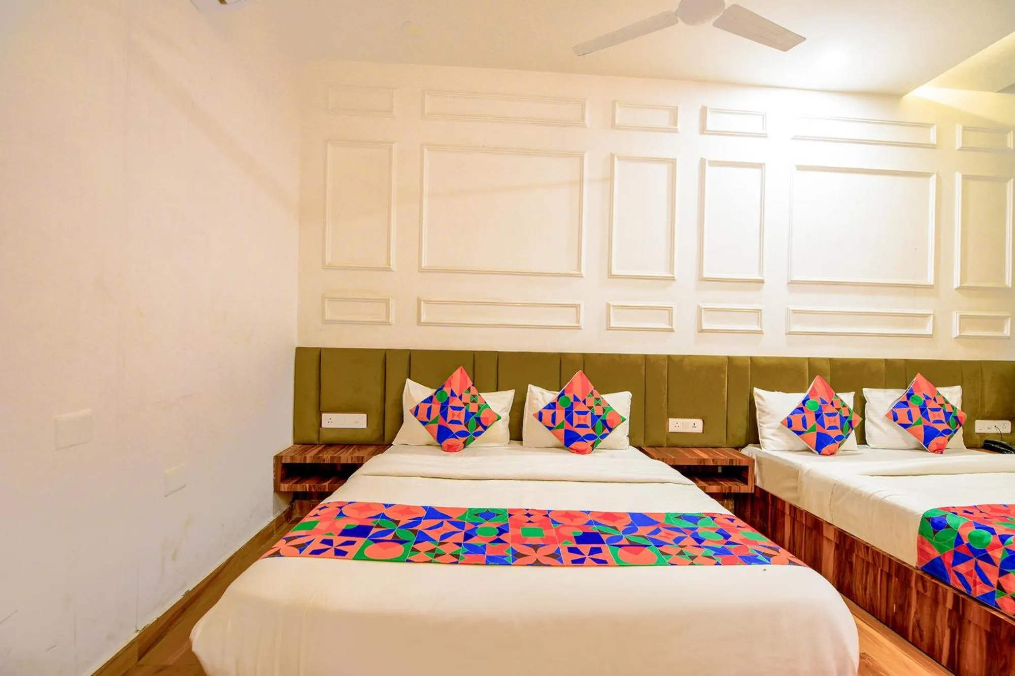 Bed in FabHotel Amar Villa