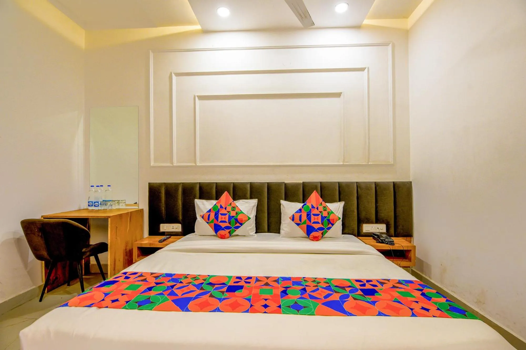 Bed in FabHotel Amar Villa