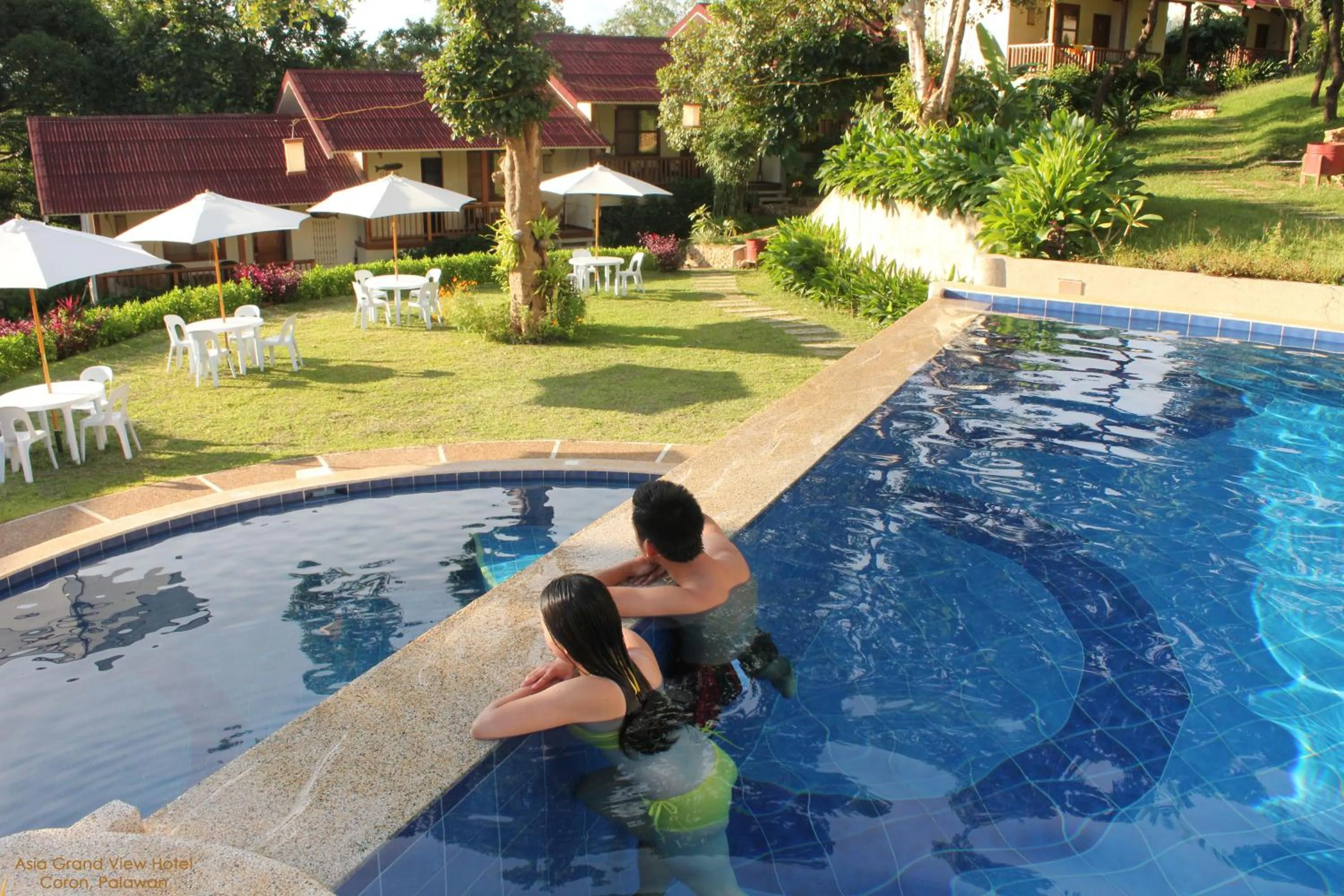 Swimming pool in Asia Grand View Hotel