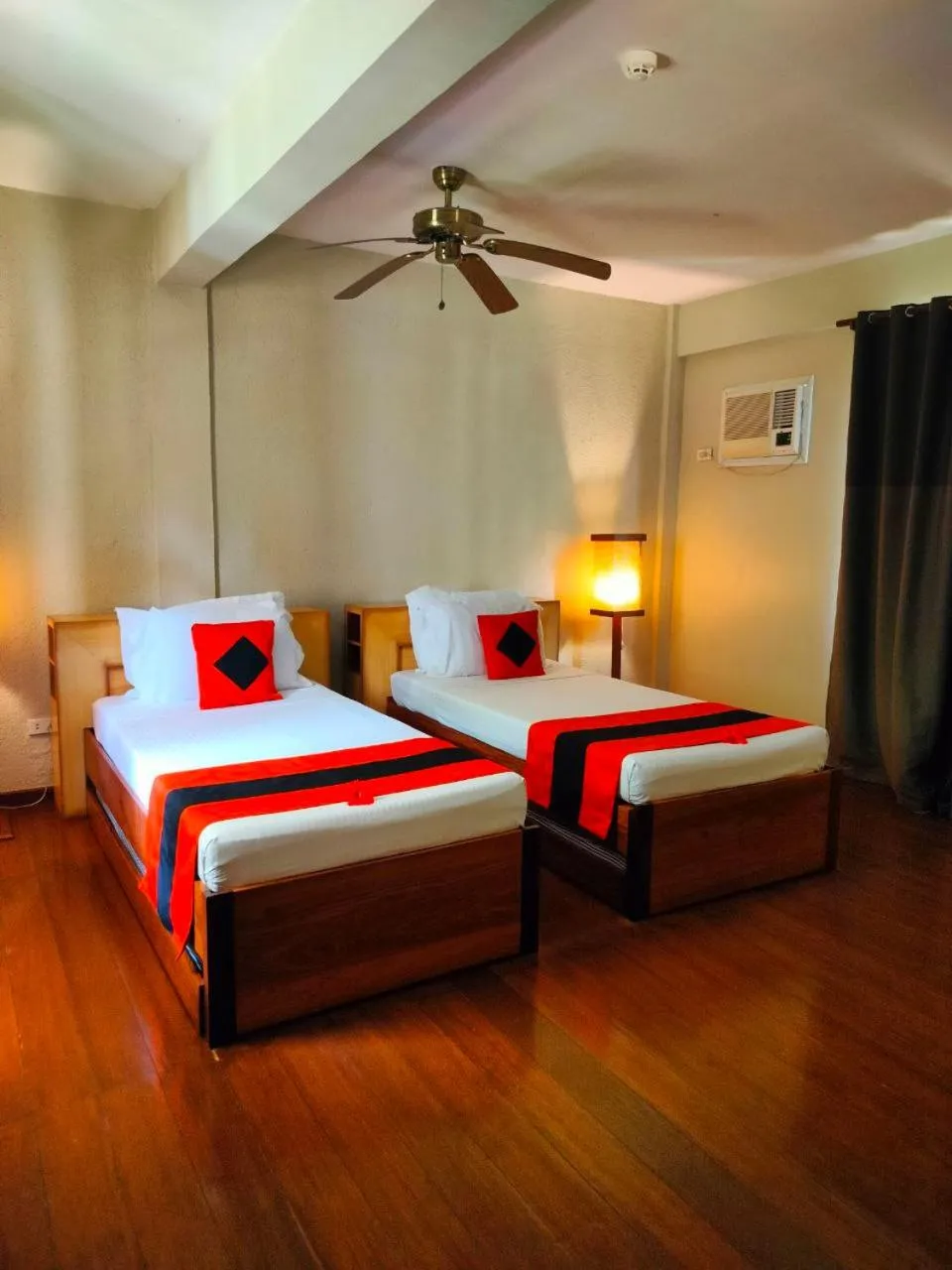 Bed in Asia Grand View Hotel