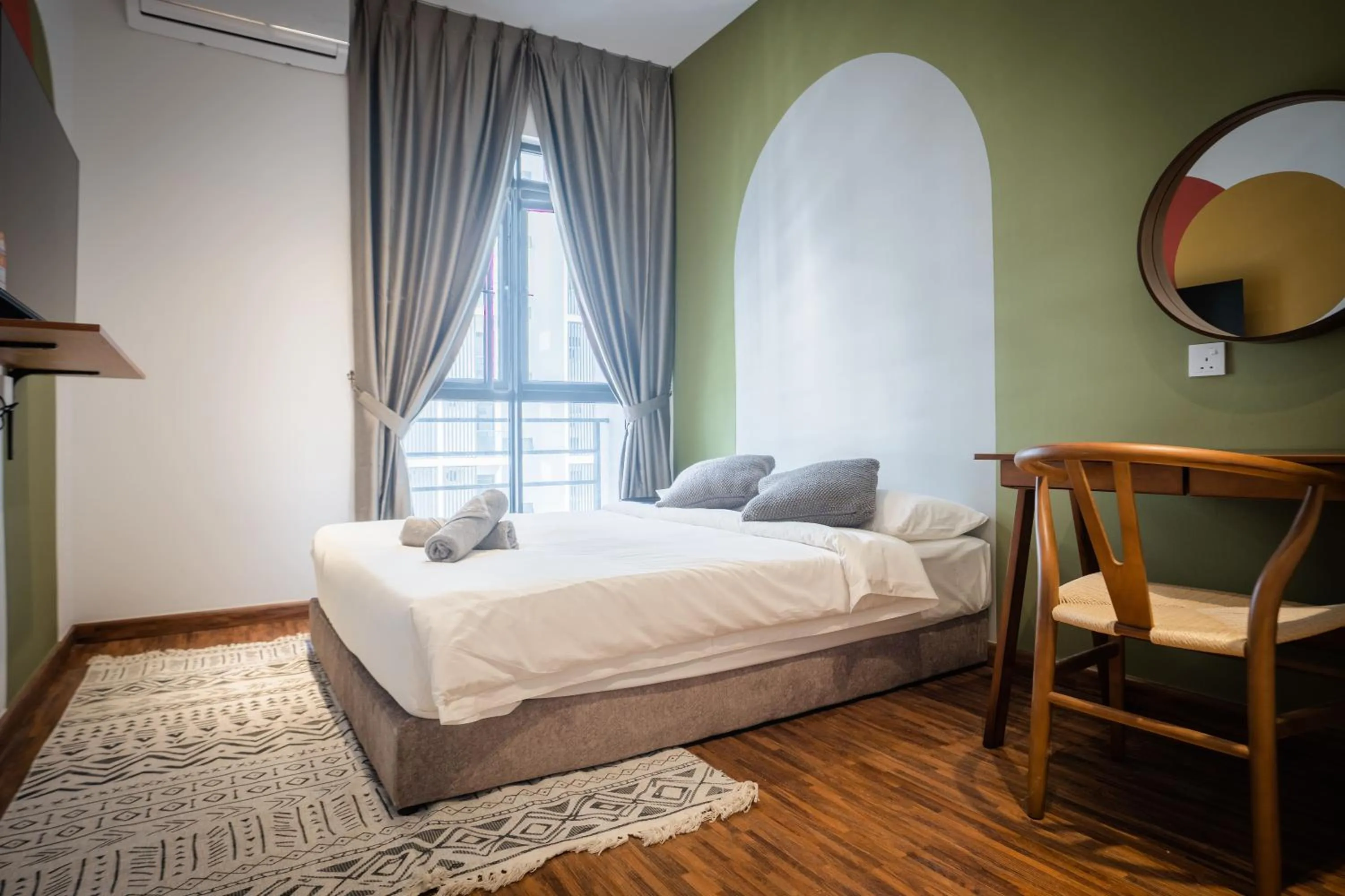 Bed in K Avenue by Pinstay